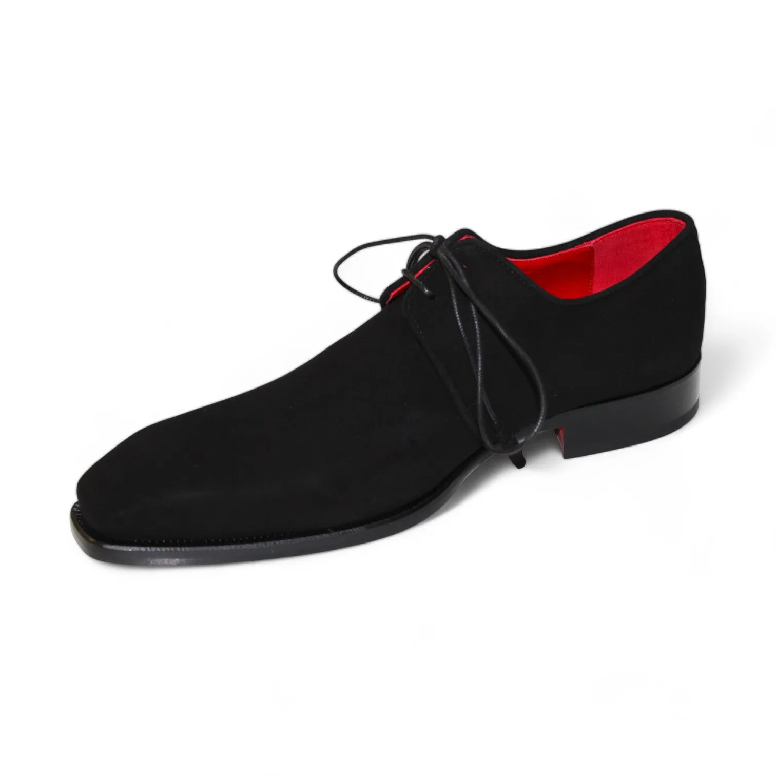 Emilio Franco "Gabriele" Black Shoes Durable Rubber Outsole