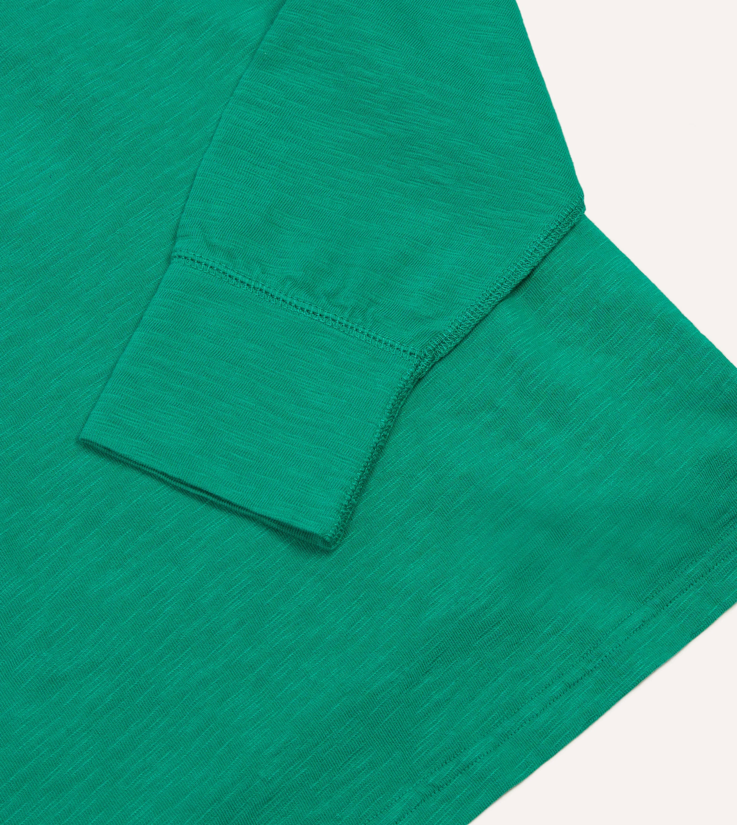 Green and Pink Chevron Flam?? Cotton Rugby Shirt Stylish Element