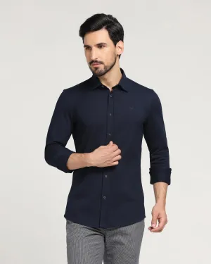 Casual Navy Solid Shirt - Pareto networking event