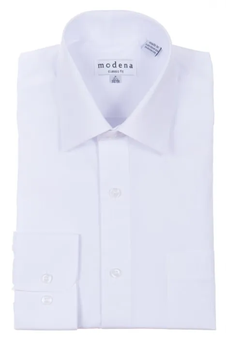 Smart Casual Modena Classic Fit Regular Cuff M300CL0R White