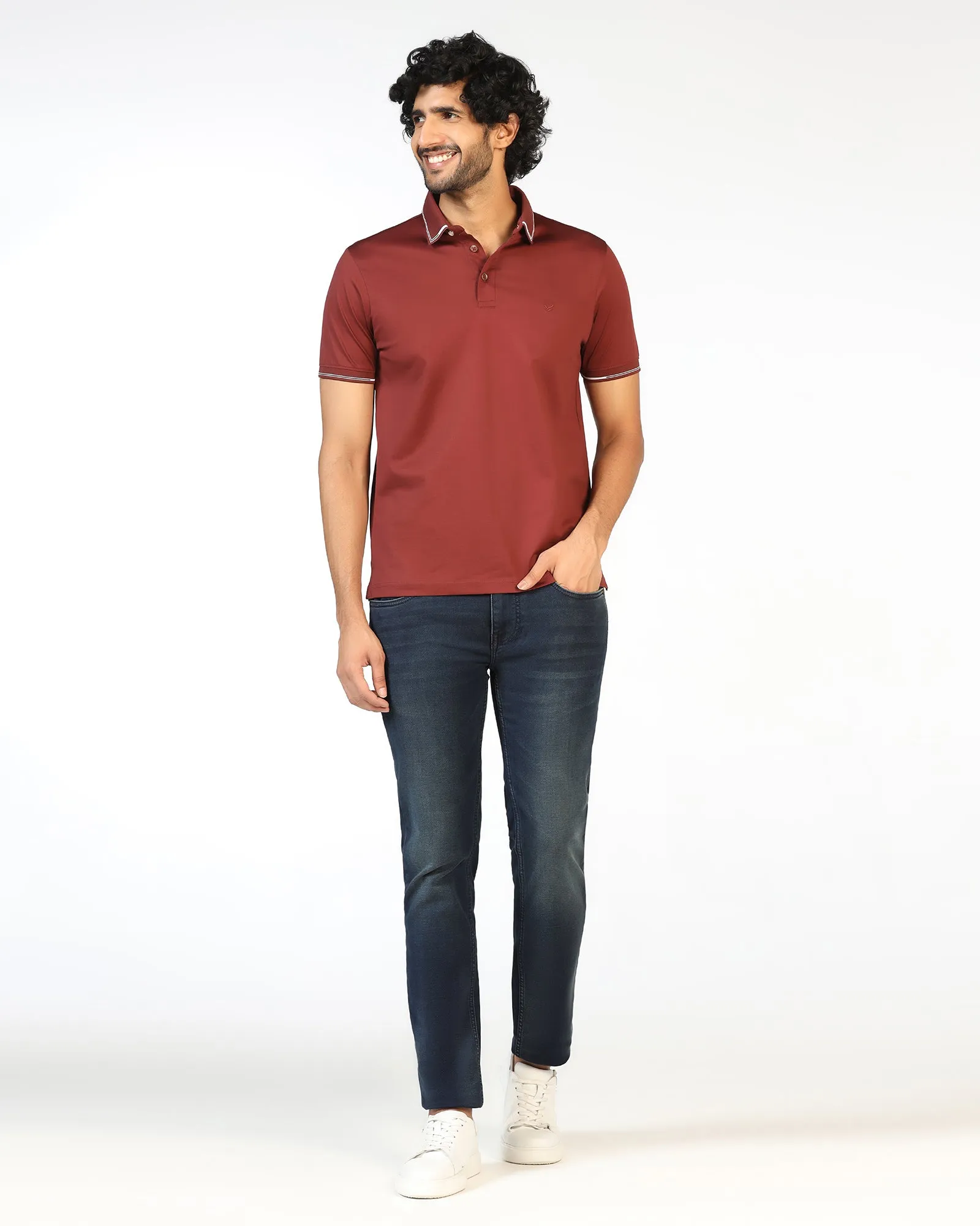 Must Have Wear Super Clean Slim Yonk Fit Indigo Jeans - Dario