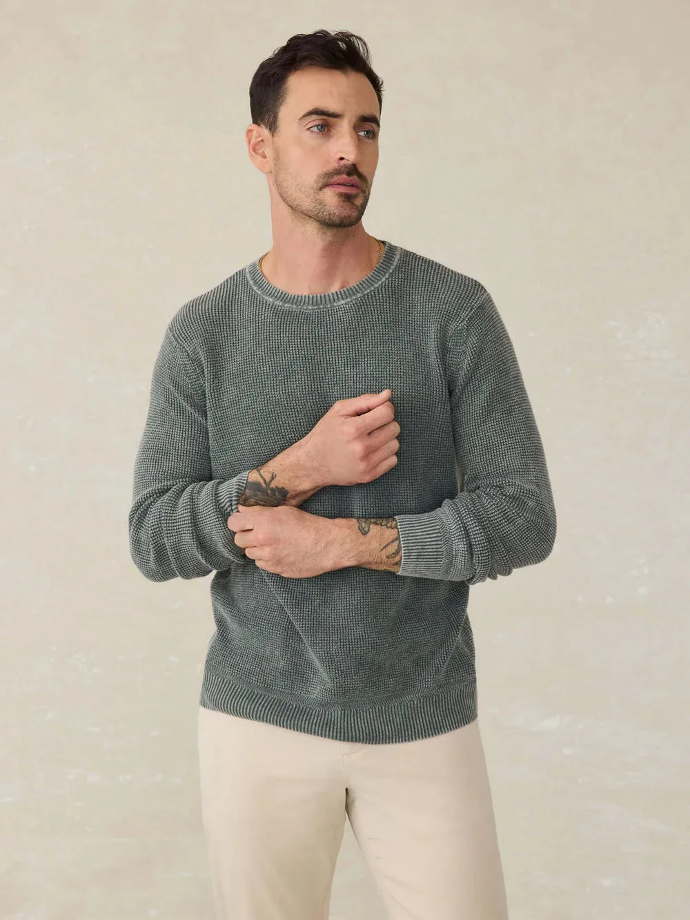 AllSeasonWear Sunwashed Crewneck Sweater