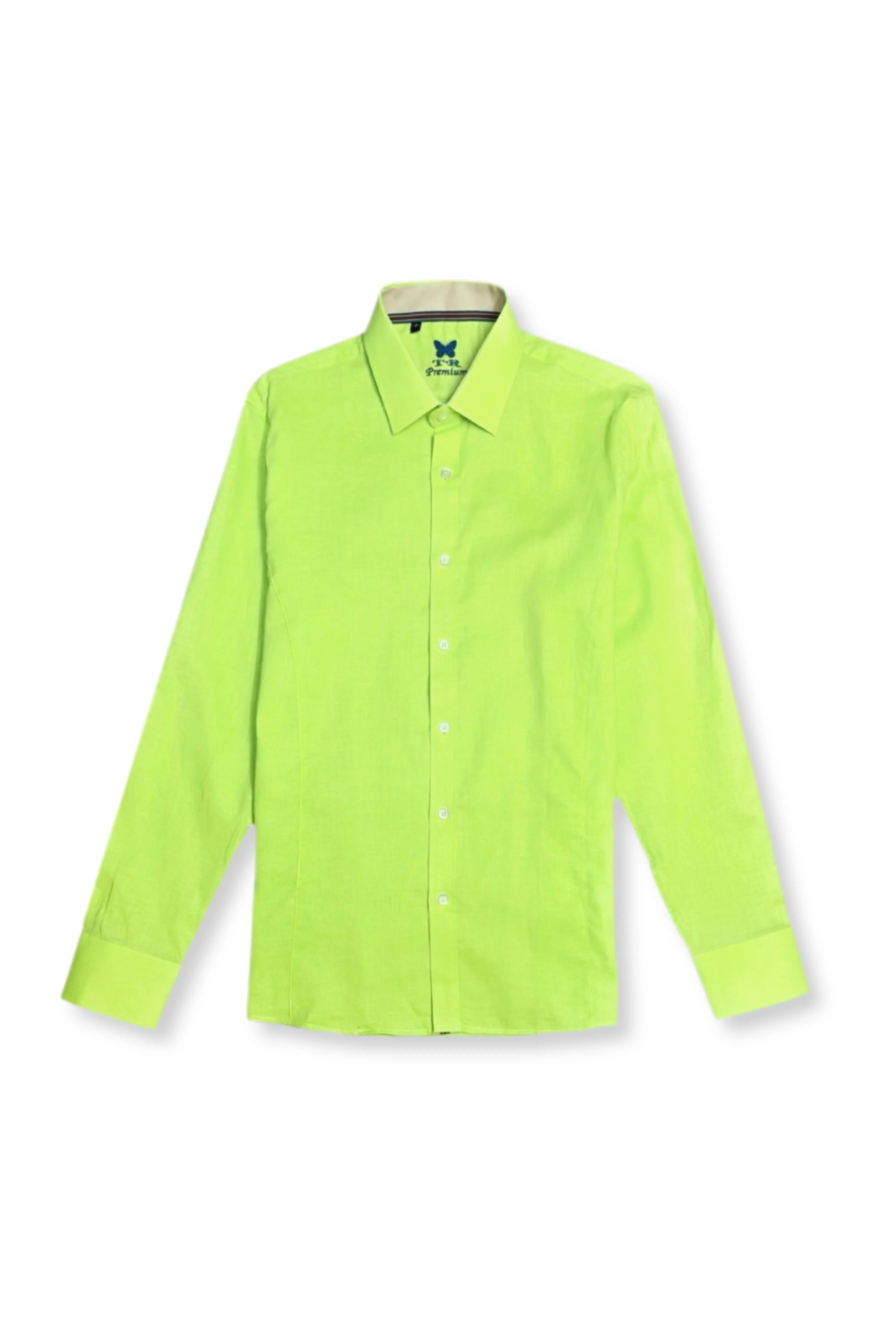 Toledo Button Down Linen Shirt Virtual Fit Match Fit