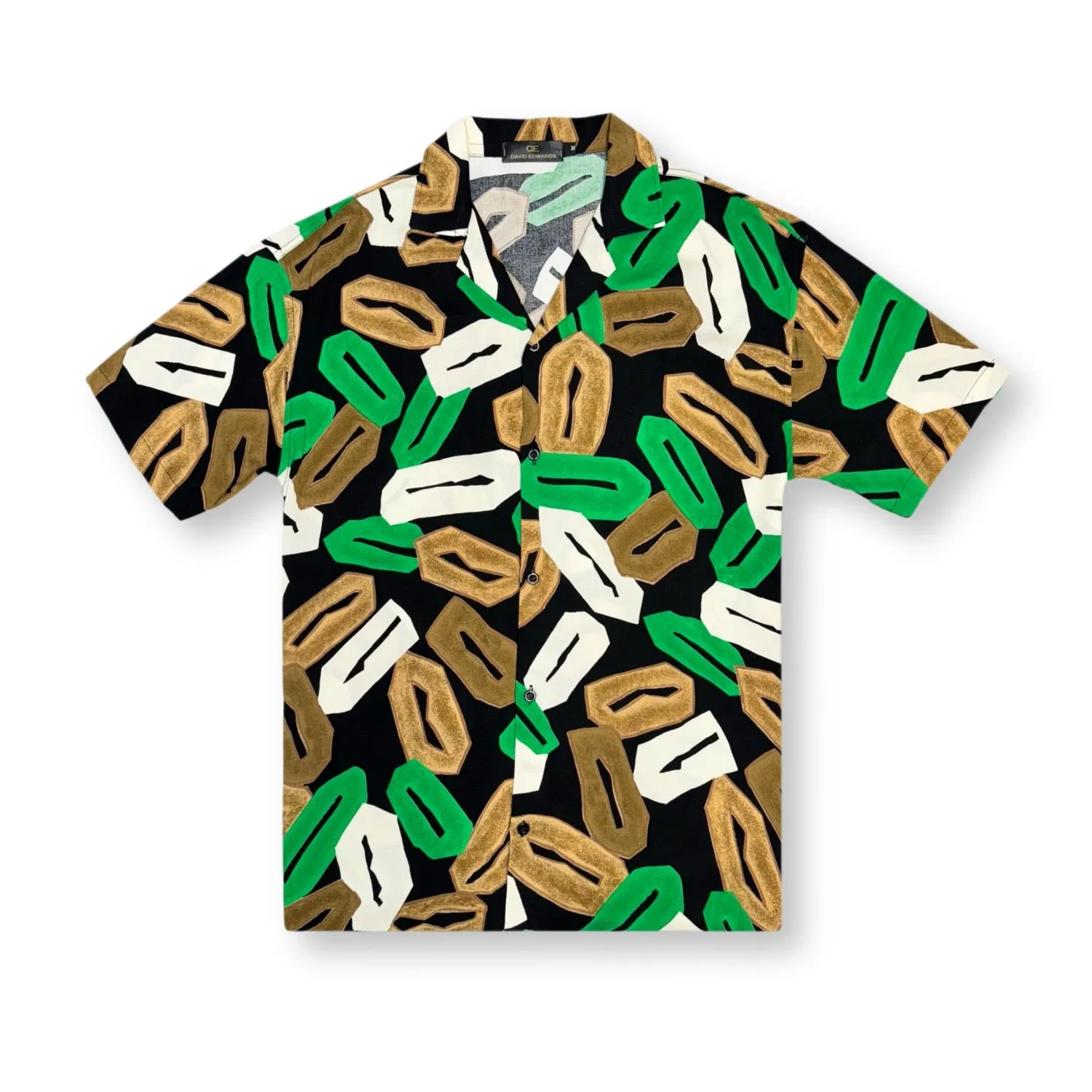 Matte Fit Deane Tropical Resort Revere Collar Shirt