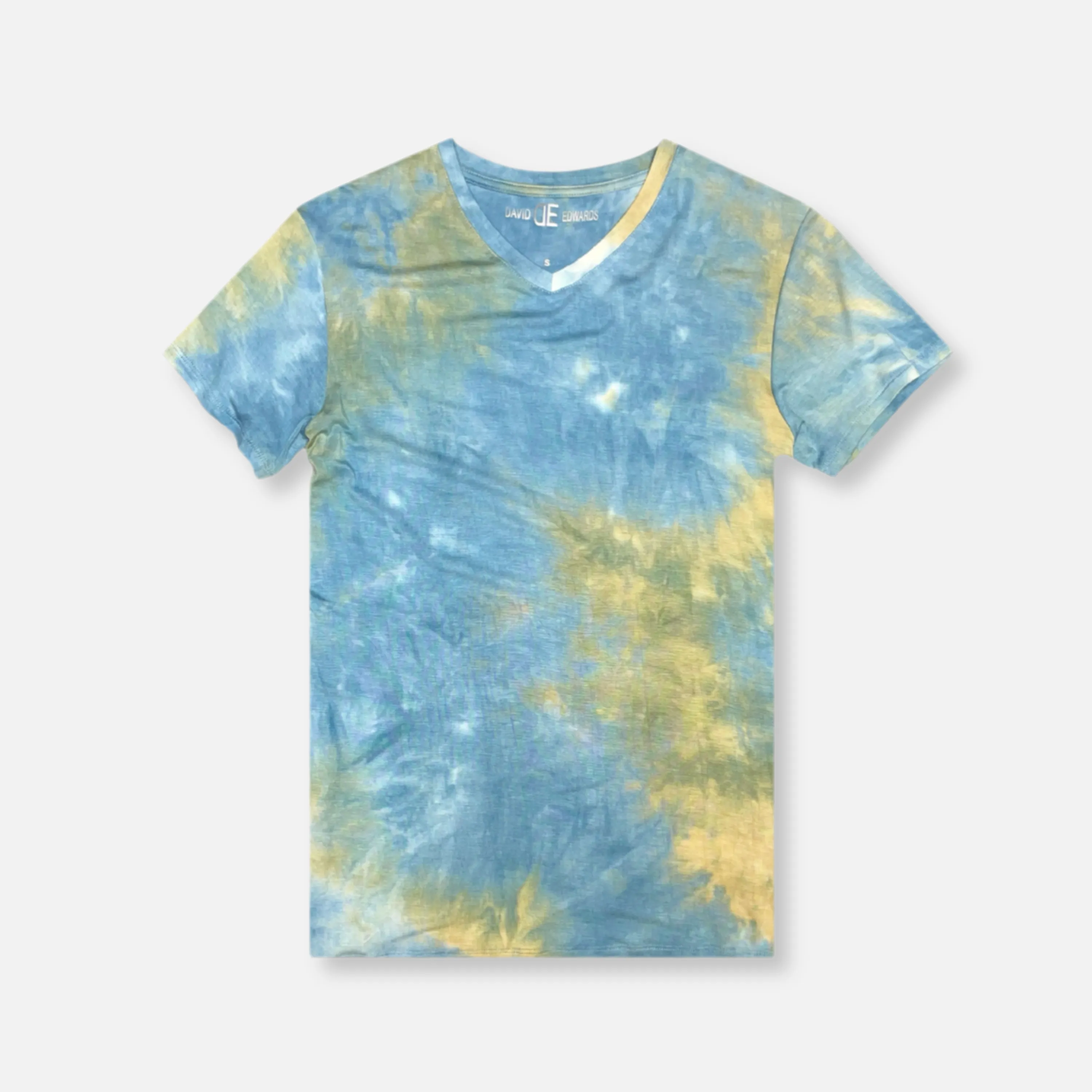 Durham V-neck Tie-Dye T-Shirt Cozy Wear