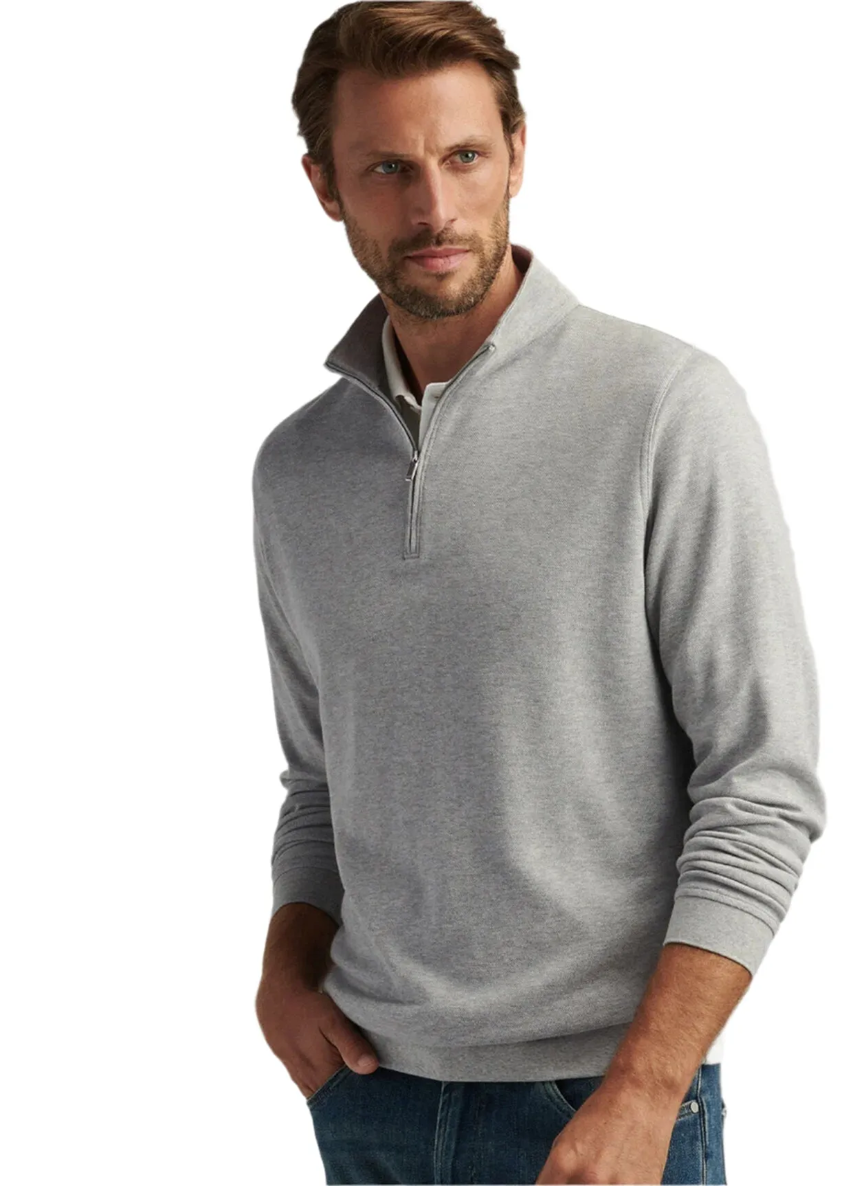 Crown Comfort Pullover - Light Grey Formal Attire