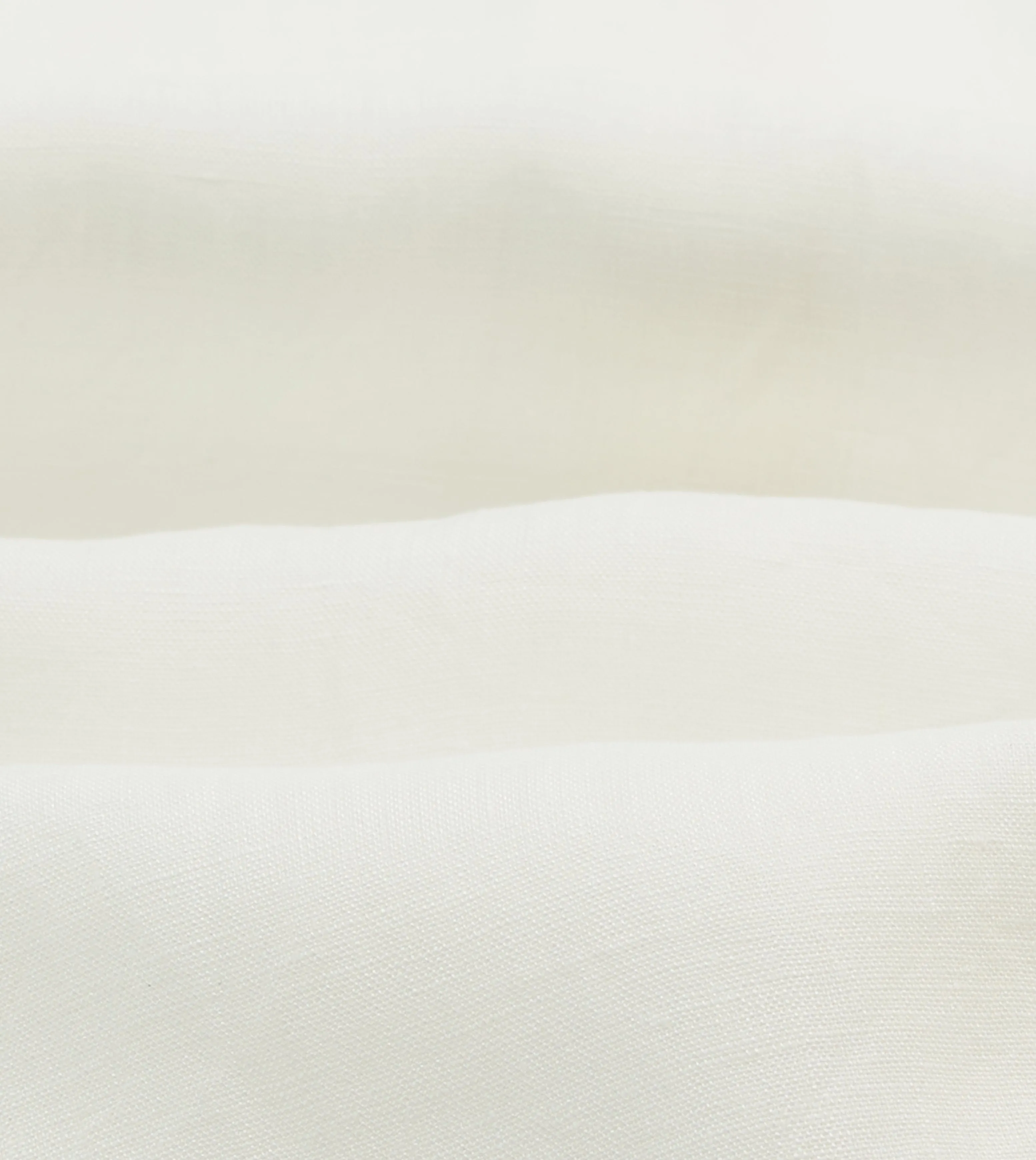 Airflow Ventilation System Ecru Linen Long Point Collar Shirt