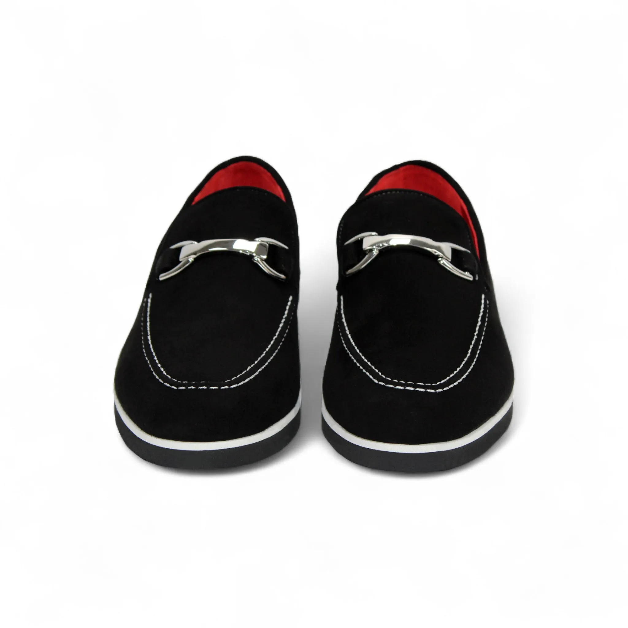 Feather Light Modern Commuters Lightweight Design Emilio Franco "Nino II" Black Loafer
