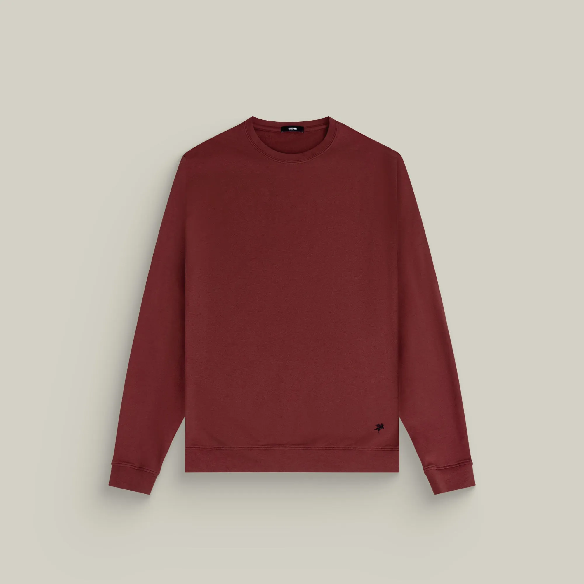 FoldableDesign Cumulus Crew Pullover - Maroon