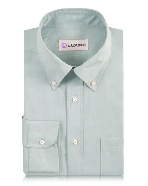 Polka Dot All day wearability Grey Dress Shirt End on End