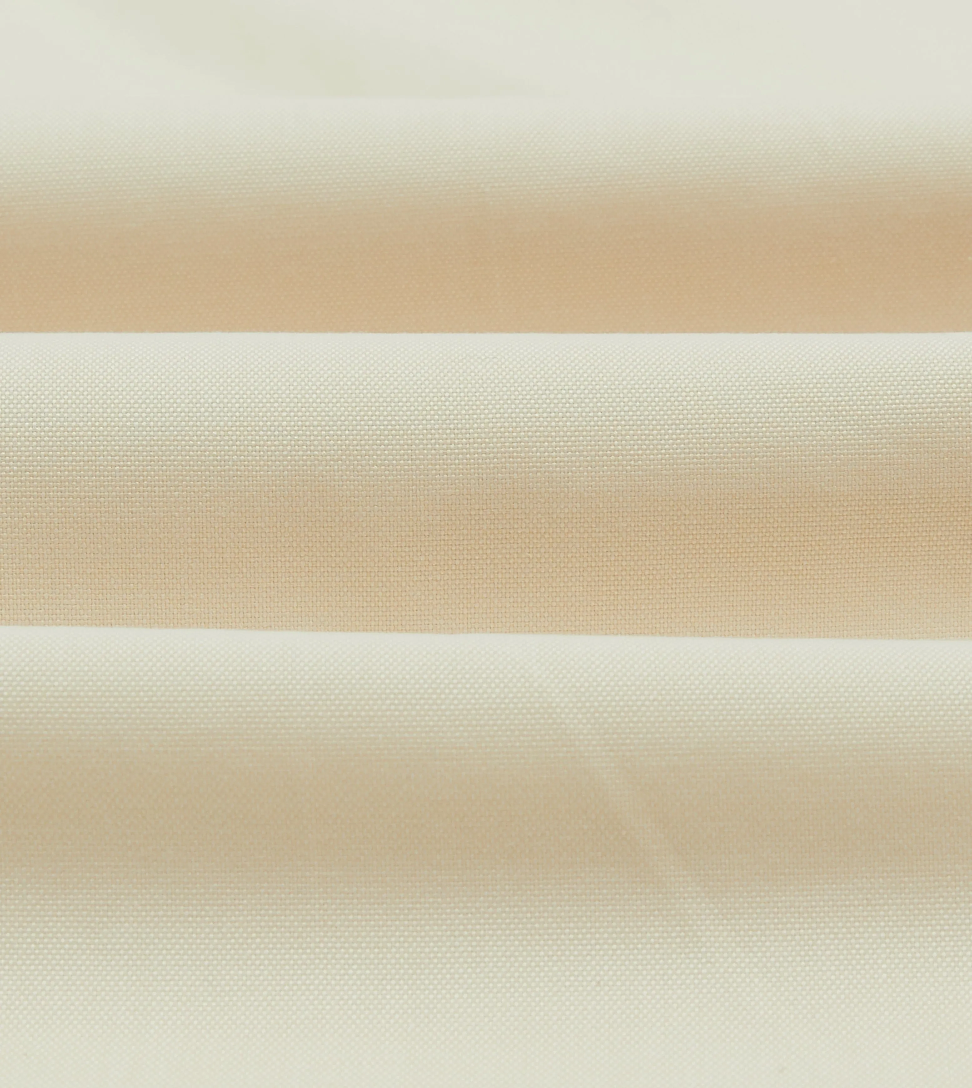 Ecru Pinpoint Oxford Cotton Cloth Button-Down Shirt Casual Comfort handmade touch