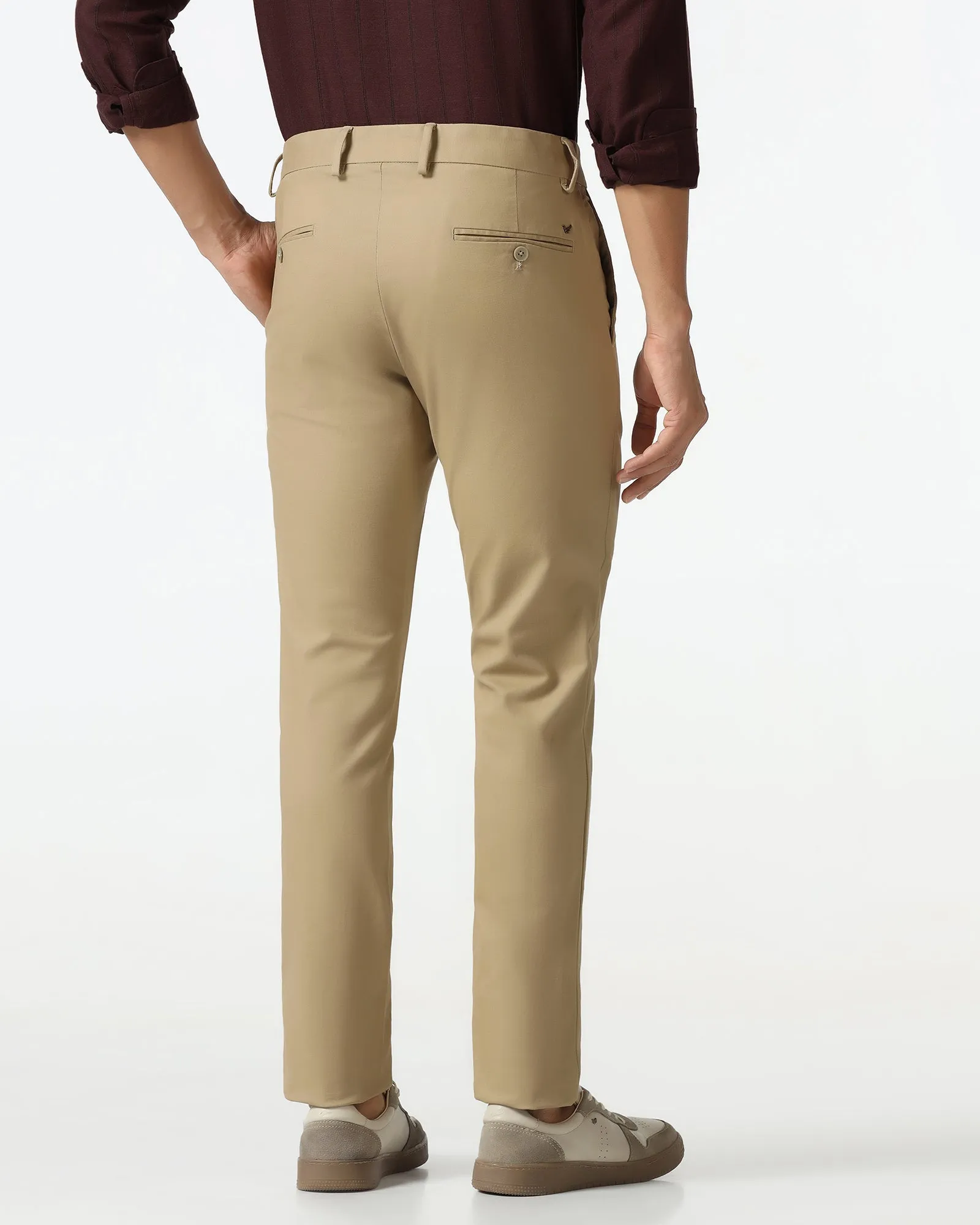 Comfy Waistband Fashion Forward Khaki Textured Khakis - Murray