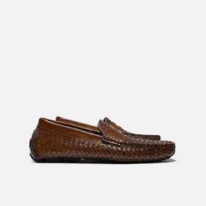 Sole Smooth Stable Walk Dayton Woven Penny Loafers