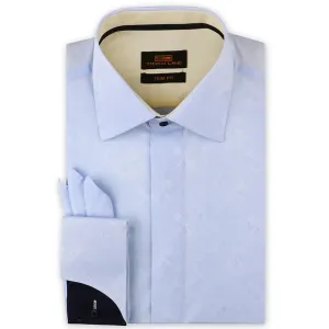 holiday season Ta1908 Steven Land | Dress Shirt  Trim Fit | Spread Collar | Shaped Convertible Cuff