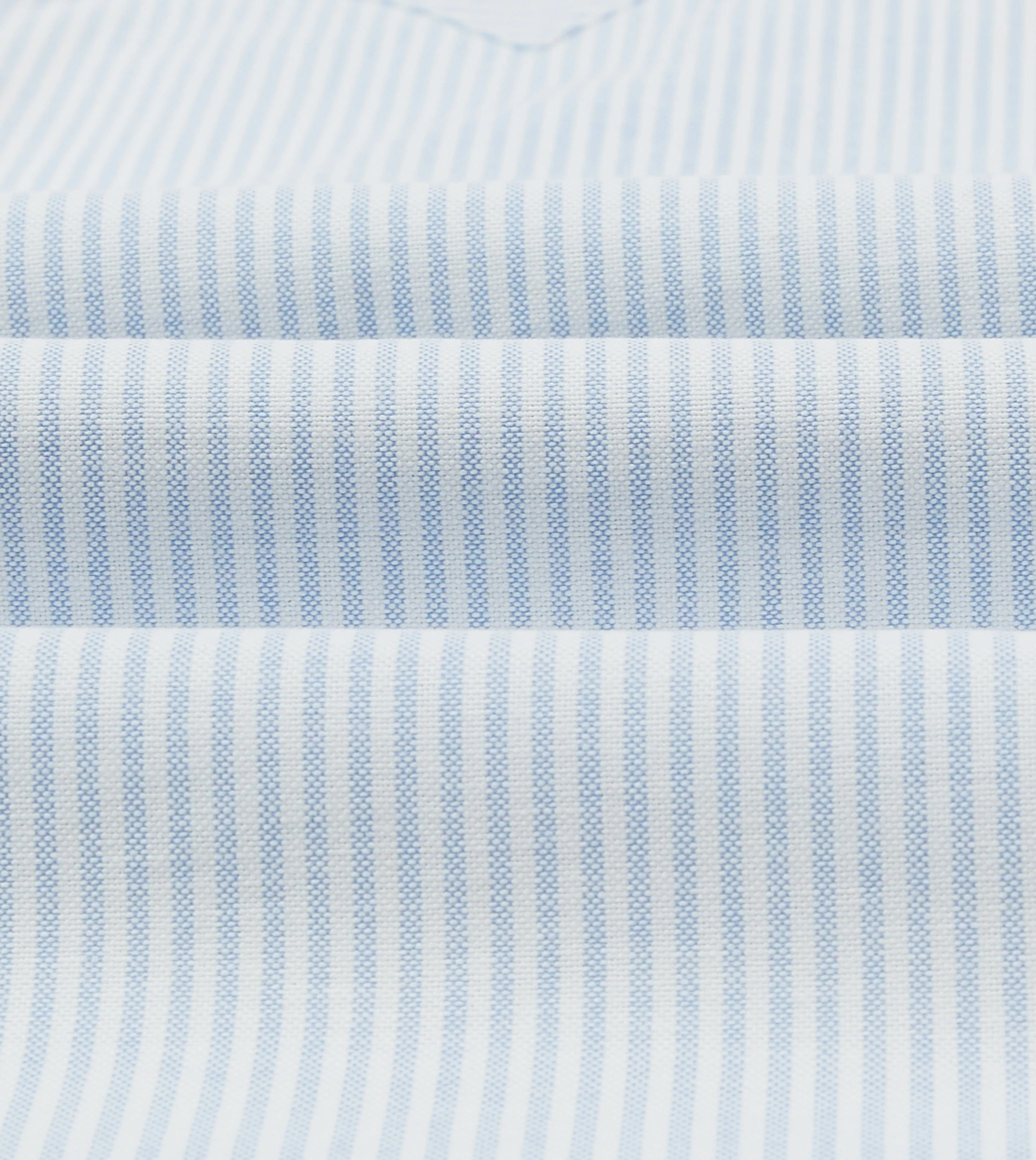 Multi Stripe Cotton Oxford Two-Pocket Western Fun Shirt Seamless Shoulder Anti-static