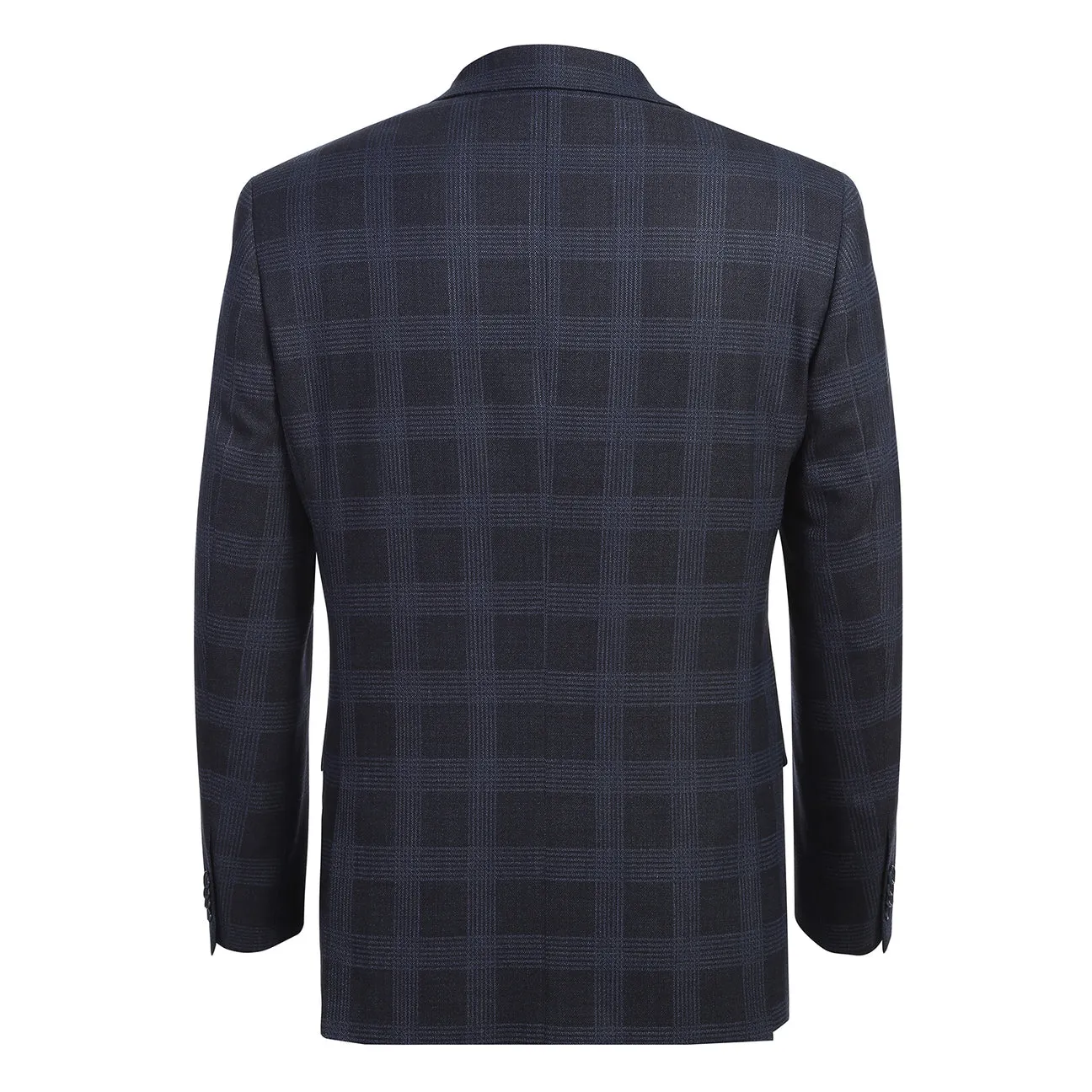 Canvas Make Alessandro Vitello by Renoir New Slim Fit Wool Navy Blazer 565-19