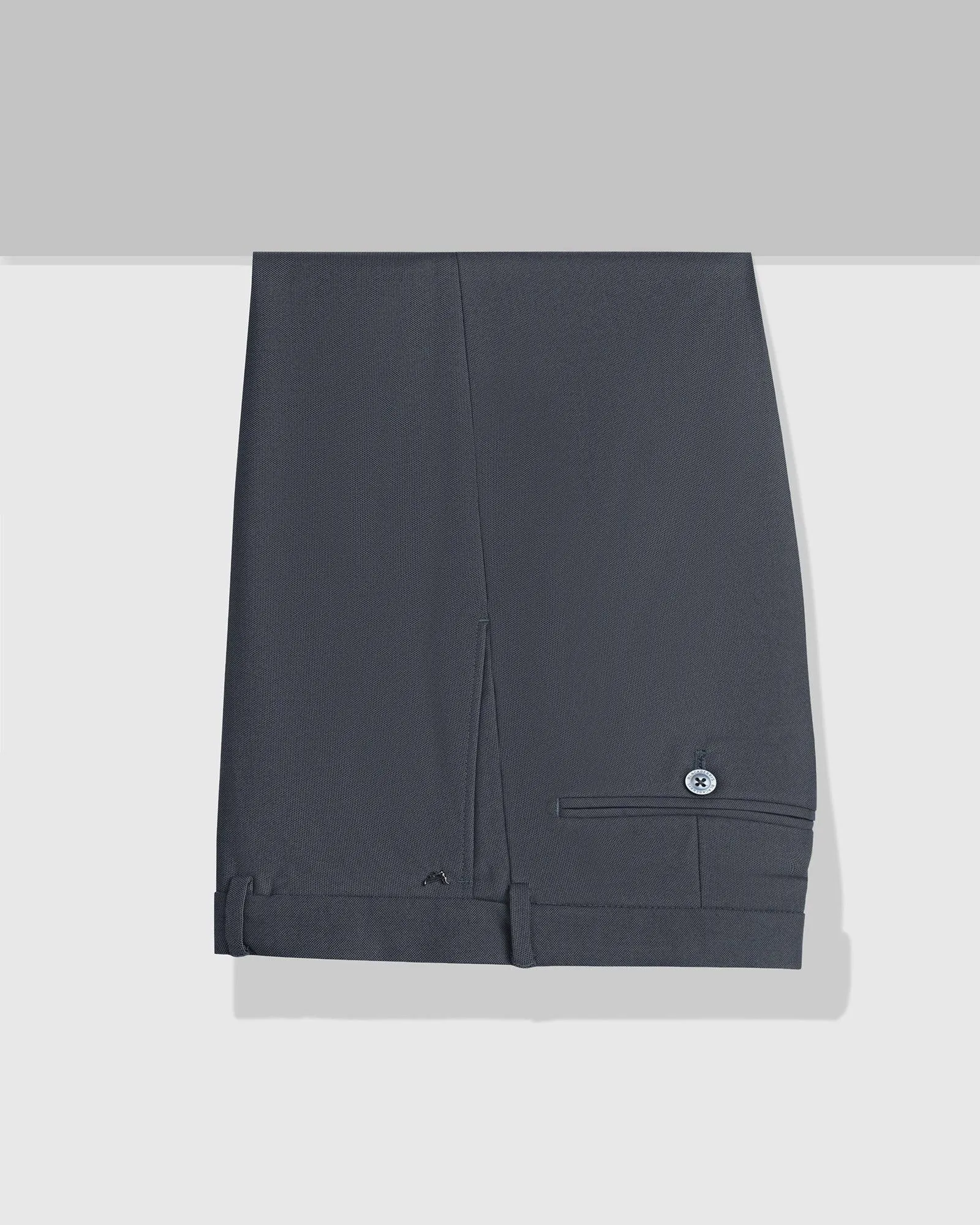 Straight B-90 Formal Navy Textured Trouser - Mazda Active Lifestyle windproof