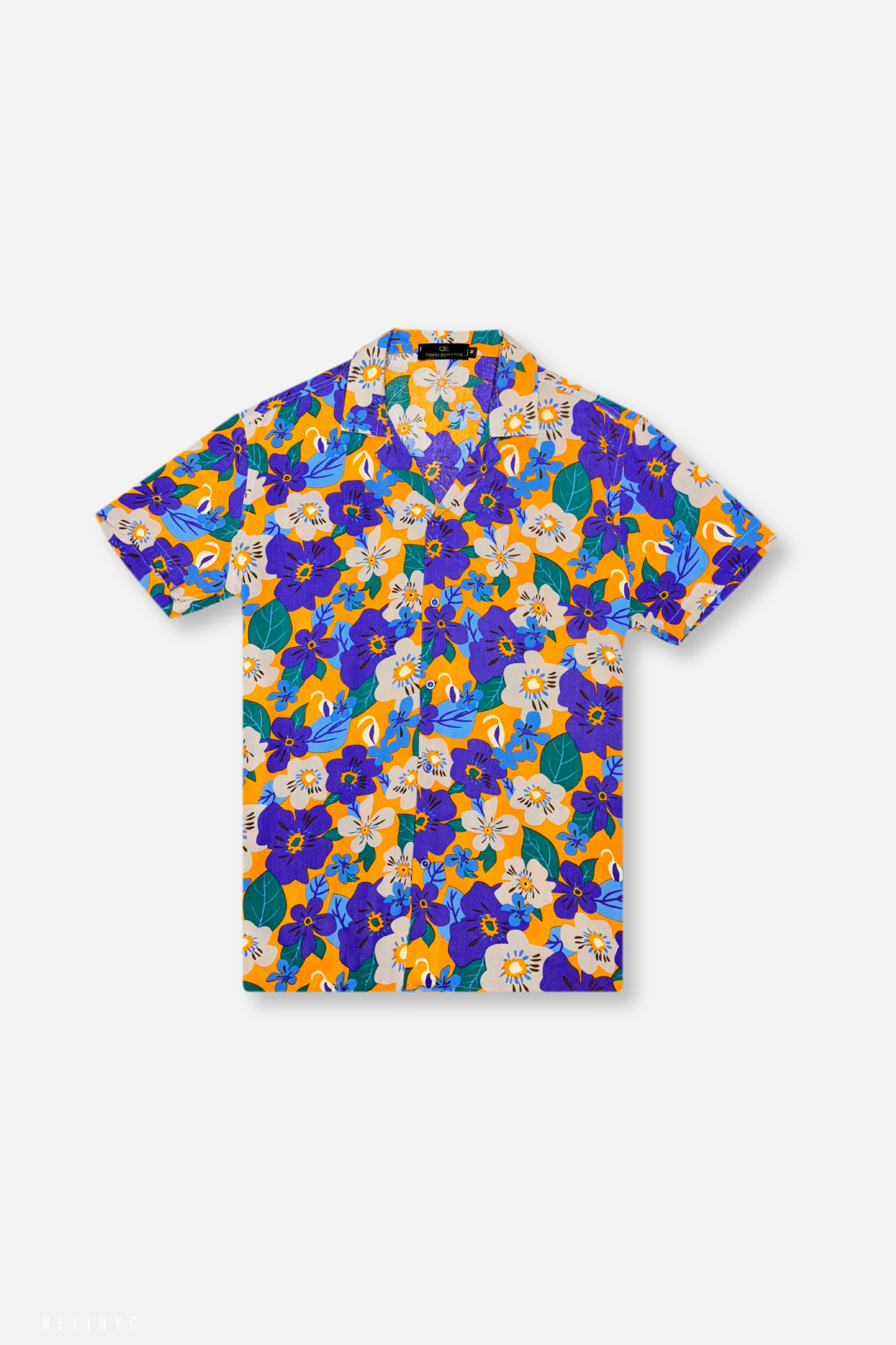 Dakar Tropical Resort Revere Collar Shirt Durable Reinforcements