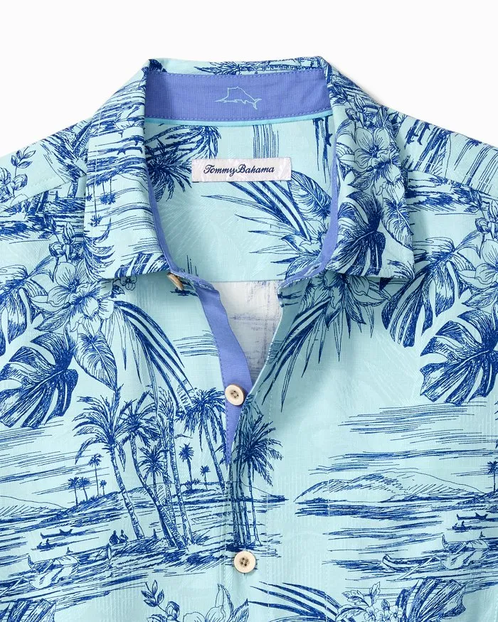 Unmatched comfort Beach Bluff Silk Camp Shirt