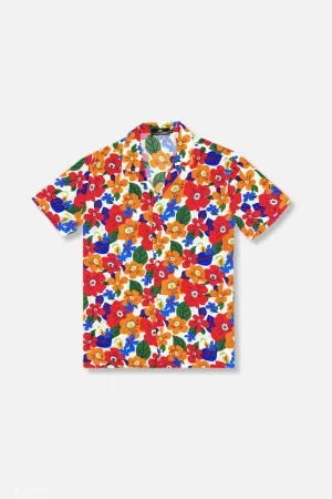 Match Fit Dakar Tropical Resort Revere Collar Shirt