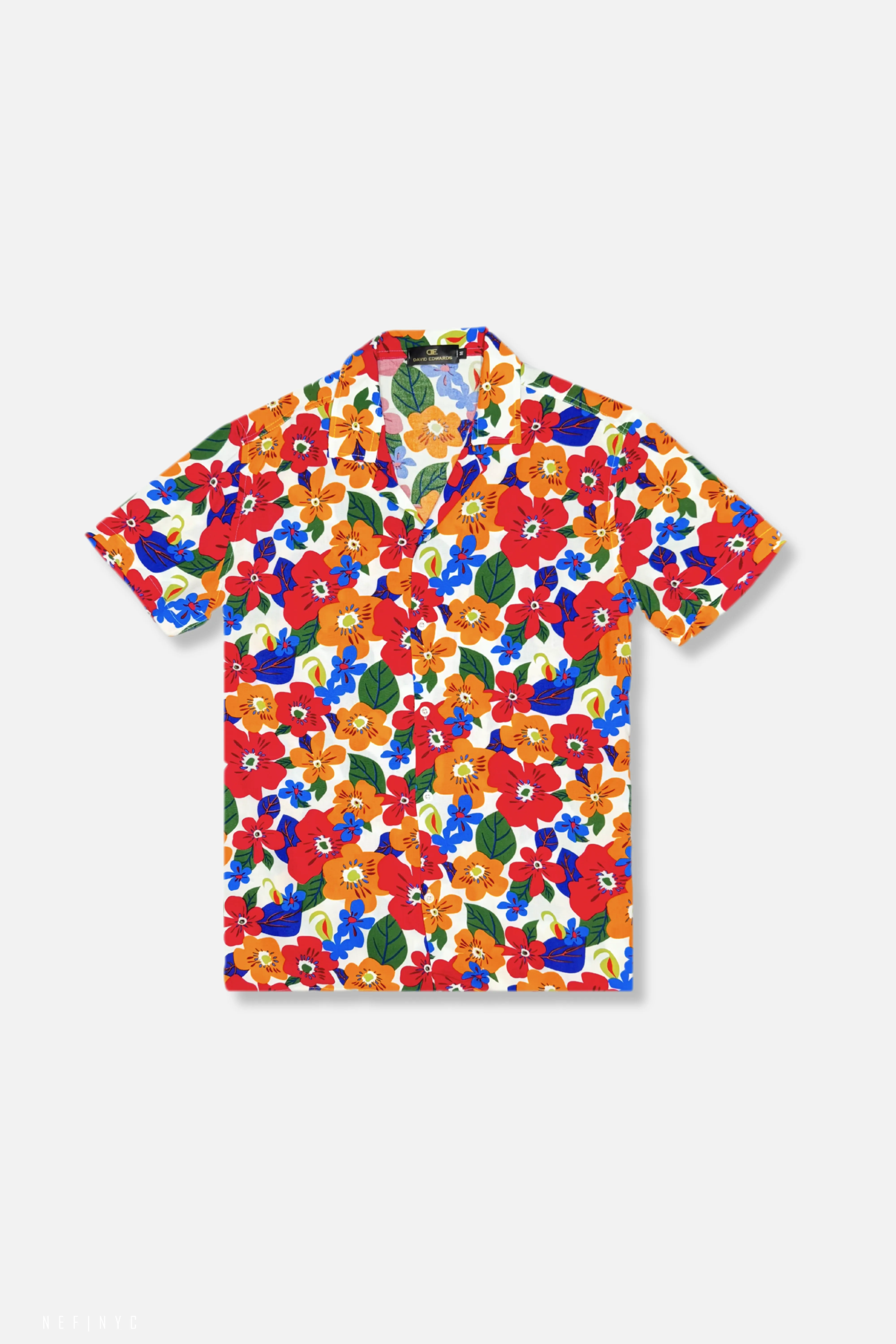 Fast Fit Dakar Tropical Resort Revere Collar Shirt