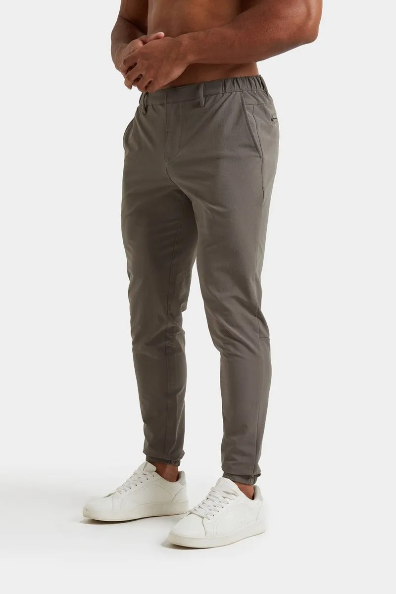 Everyday Tech Pants in Olive Dynamic Flex Panels Sporty Function