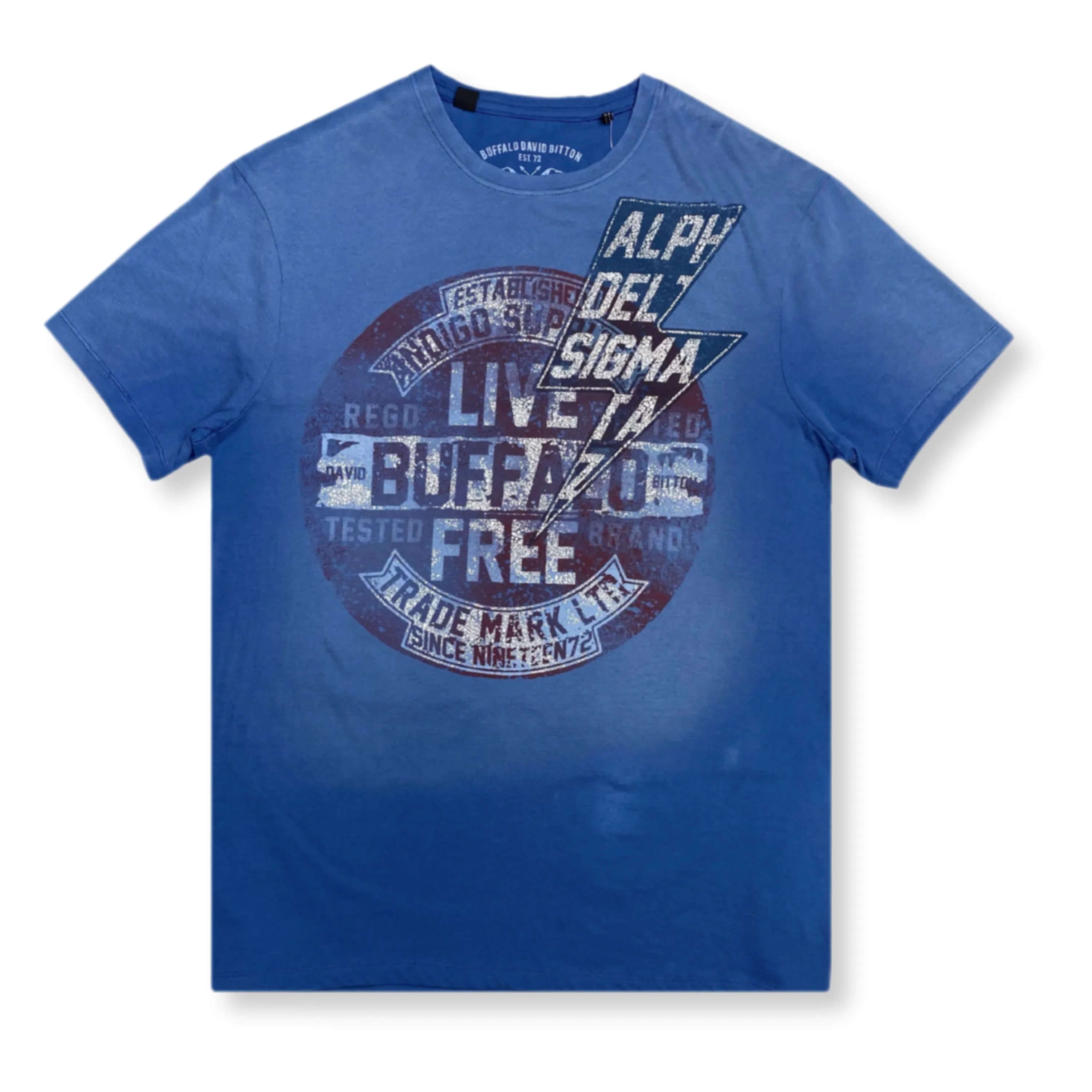 Typaloz Crew Neck T-Shirt Breathable knit No Fade Technology