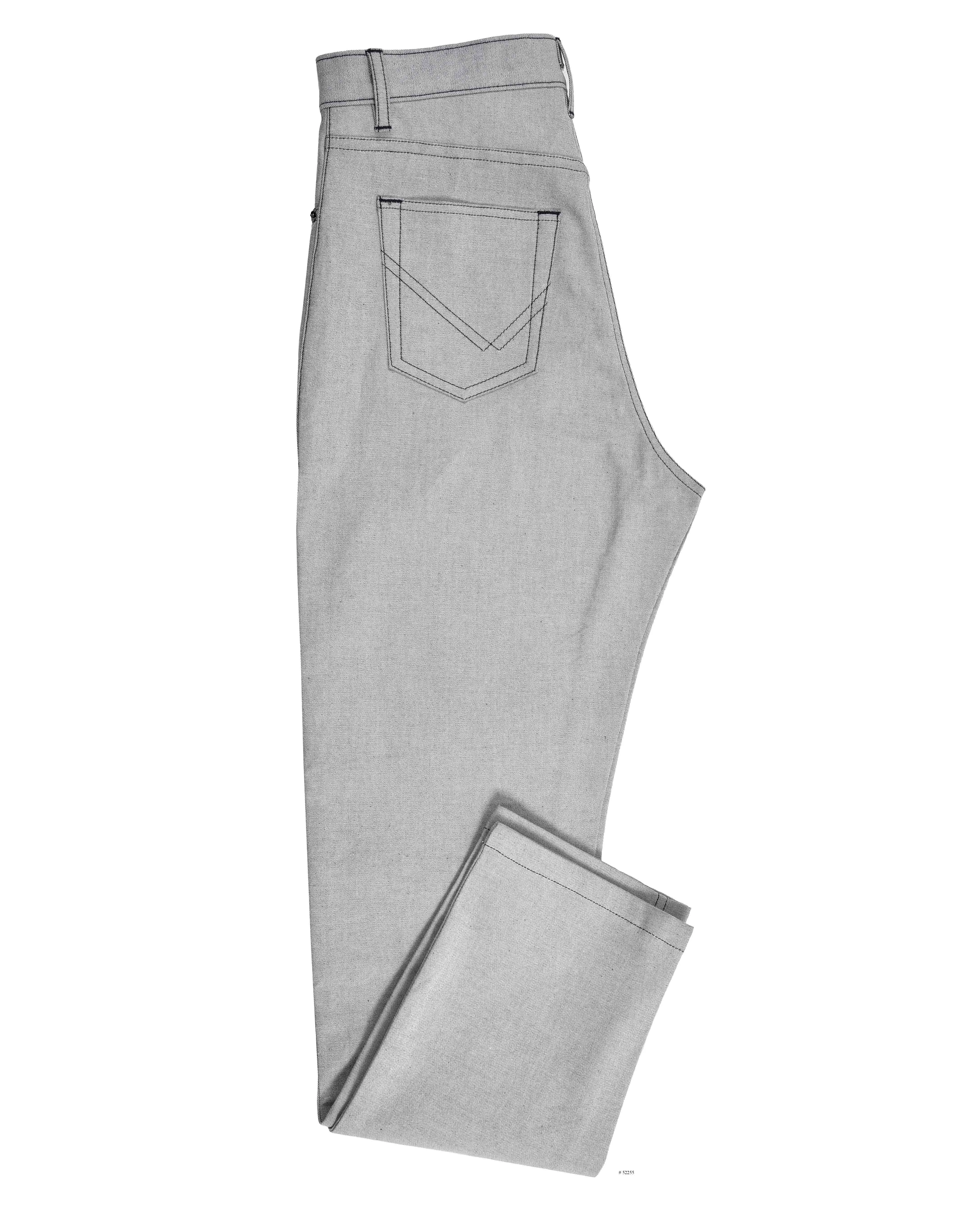 Grey Stretchable Jeans Go To Piece Minimalist Styling