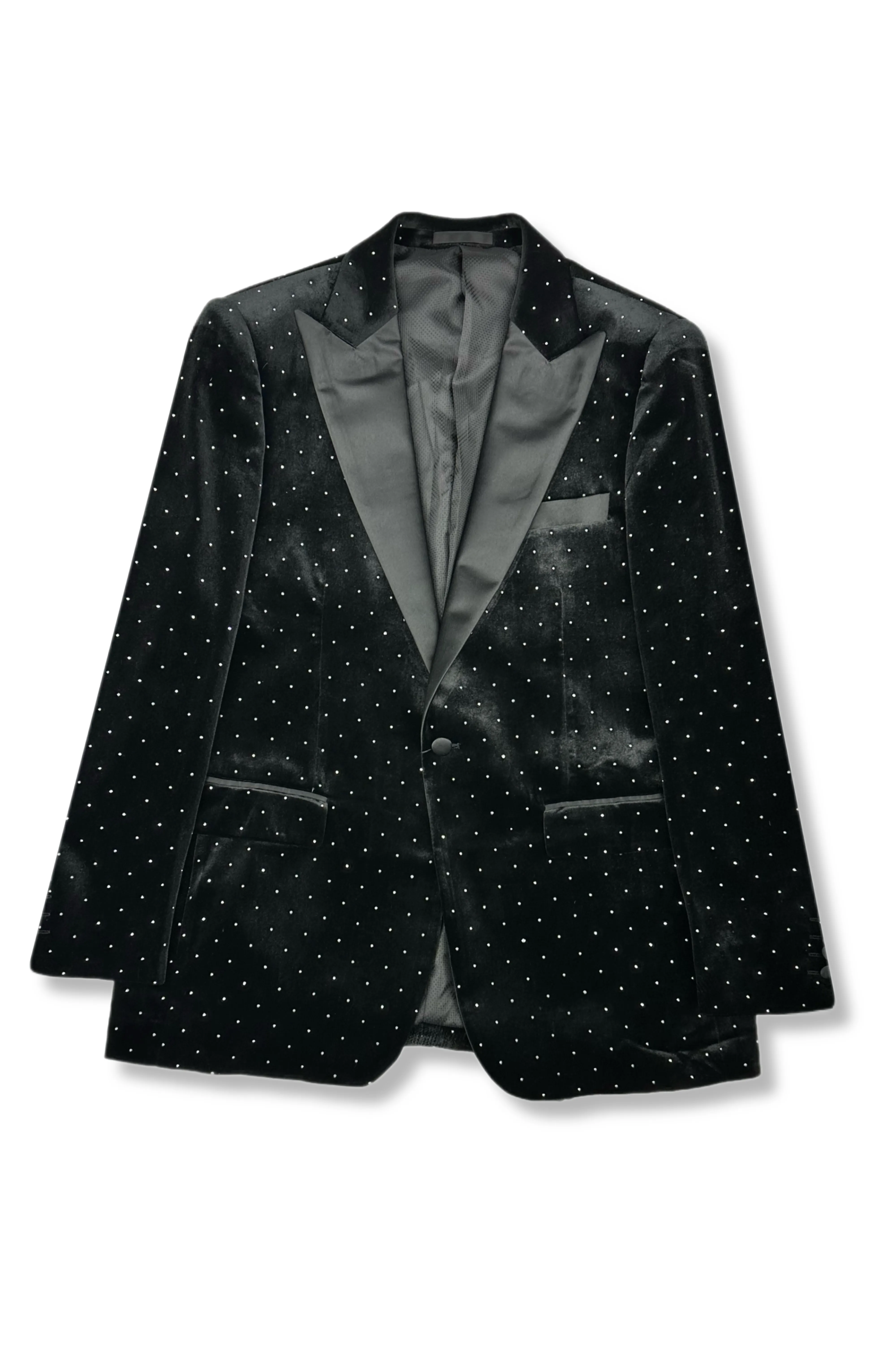 MultiPocket Configuration Jackson Velvet Blazer
