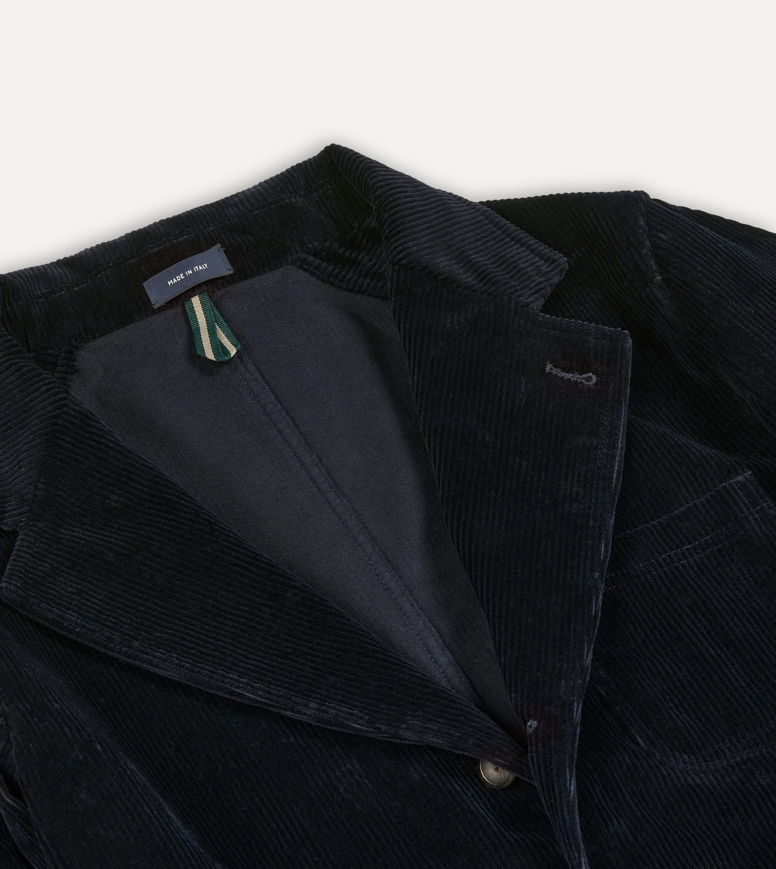 Navy Cotton Corduroy Games Blazer Mk. I Airflow Ventilation System Practical Everyday Fit