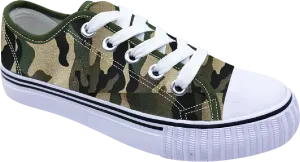 Medit Cool Pavement Ready Camouflage Lace Up Classic Canvas Men's Shoes SP643
