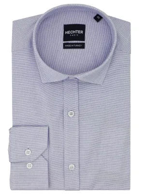 Jacque Business Purple Woven Shirt Gift Idea