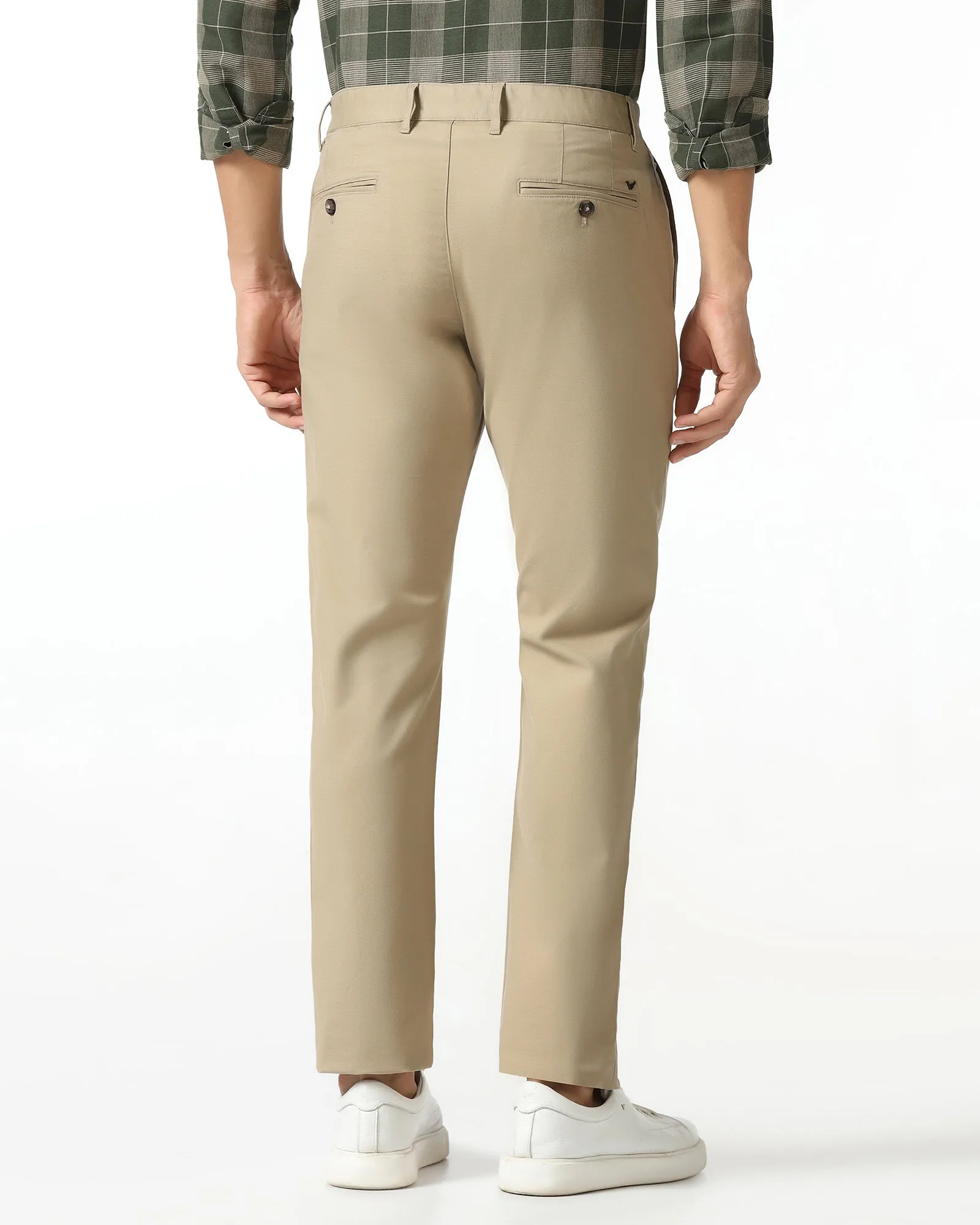 Cold Weather Wear Stay Comfortable Khaki Textured Khakis - Kary