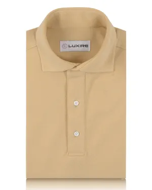 Light Sand Polo T-Shirt Professional Comfort