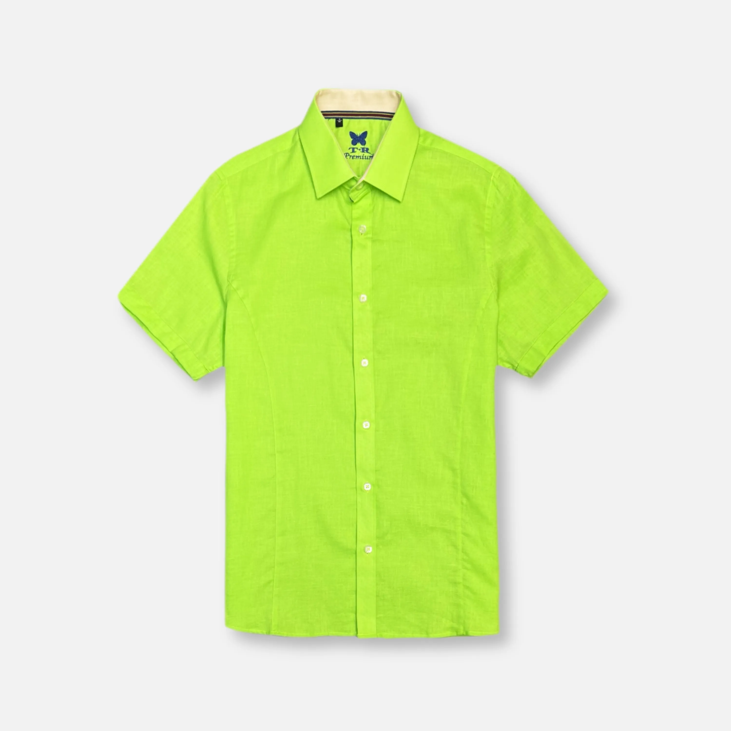 Trevor Short Sleeve Linen Shirt Daily Style