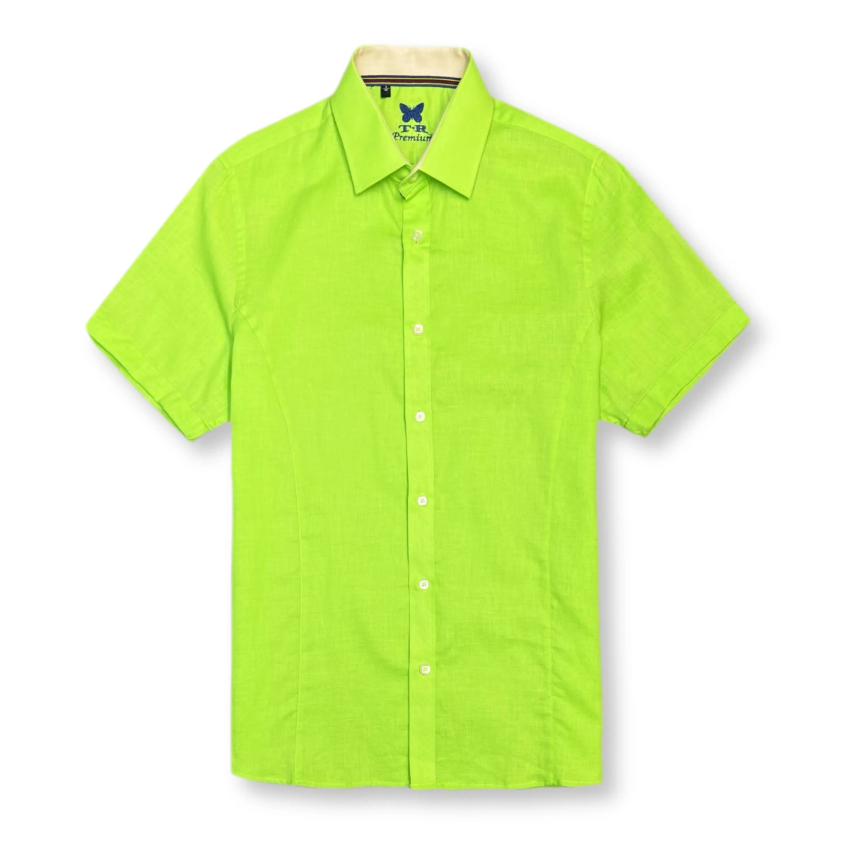 Basic Core Work-Ready Trevor Short Sleeve Linen Shirt