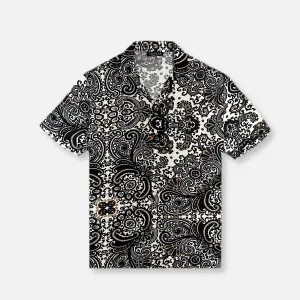 Thanos Tropical Revere Collar Shirt Modern Outfit