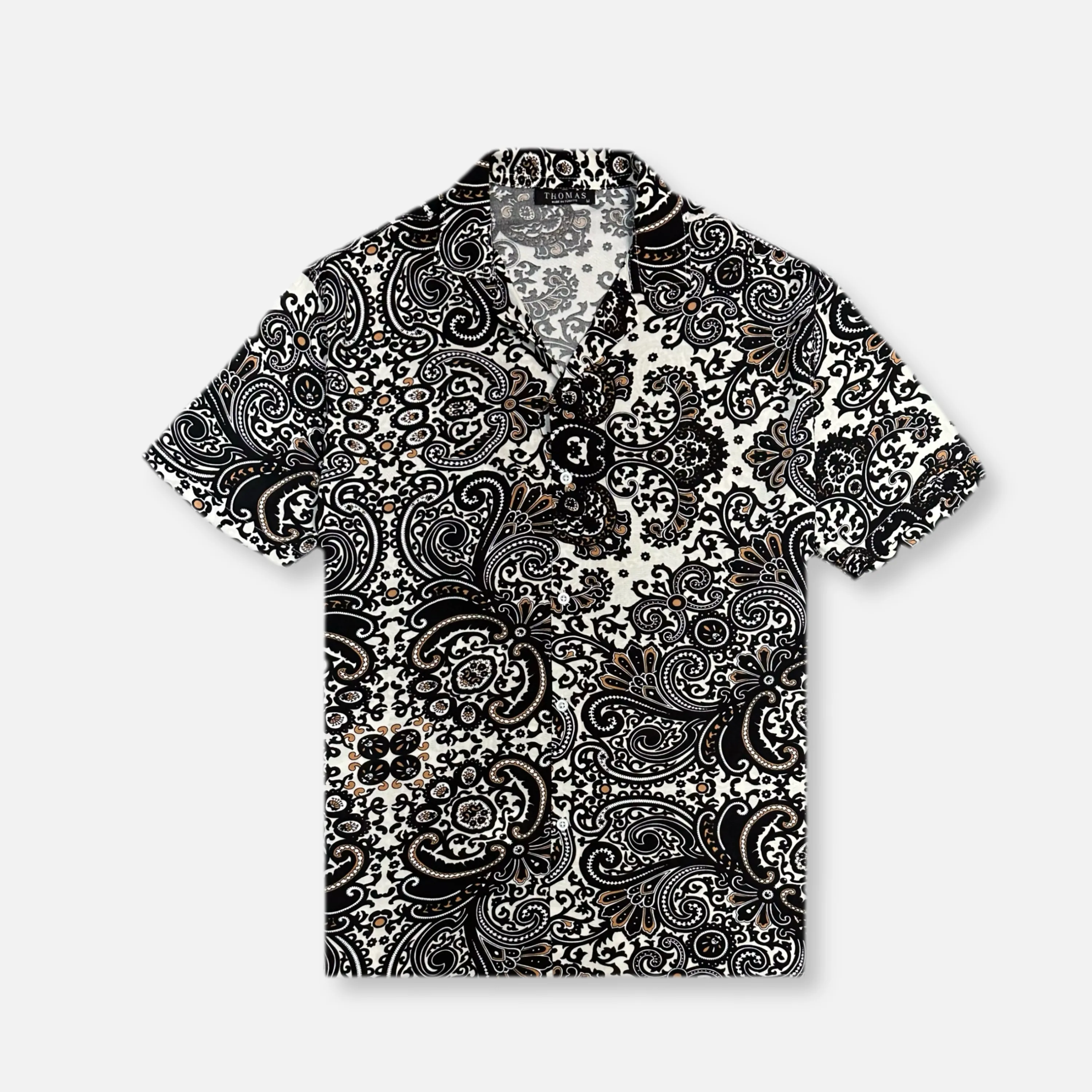 Thanos Tropical Revere Collar Shirt Workwear Essentials