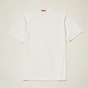 SnagProofMaterial casual sneakers Inserch Rib Crew Neck T-Shirt T299-00002 White