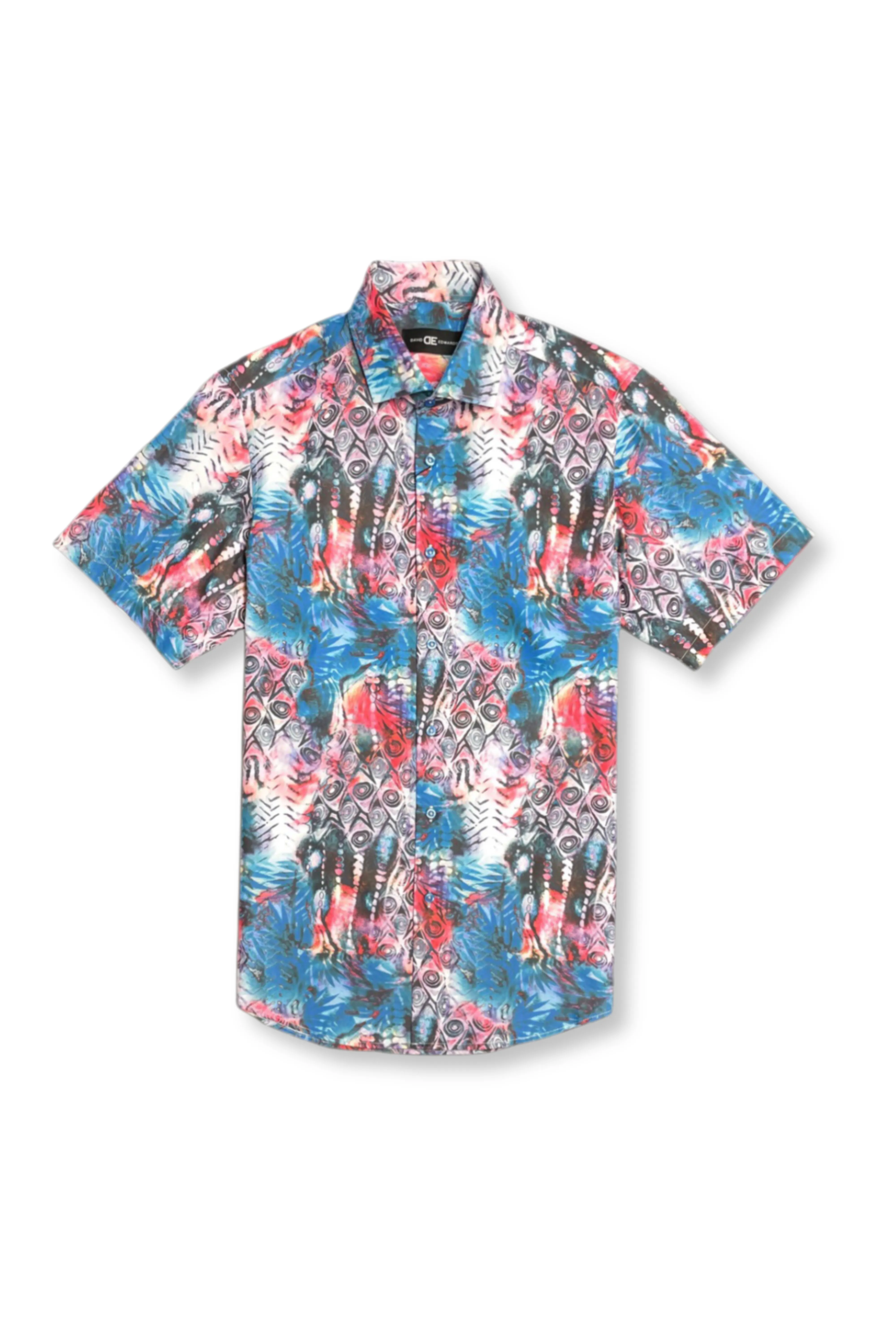 Delancey Short Sleeve Button Down Campus Vibe