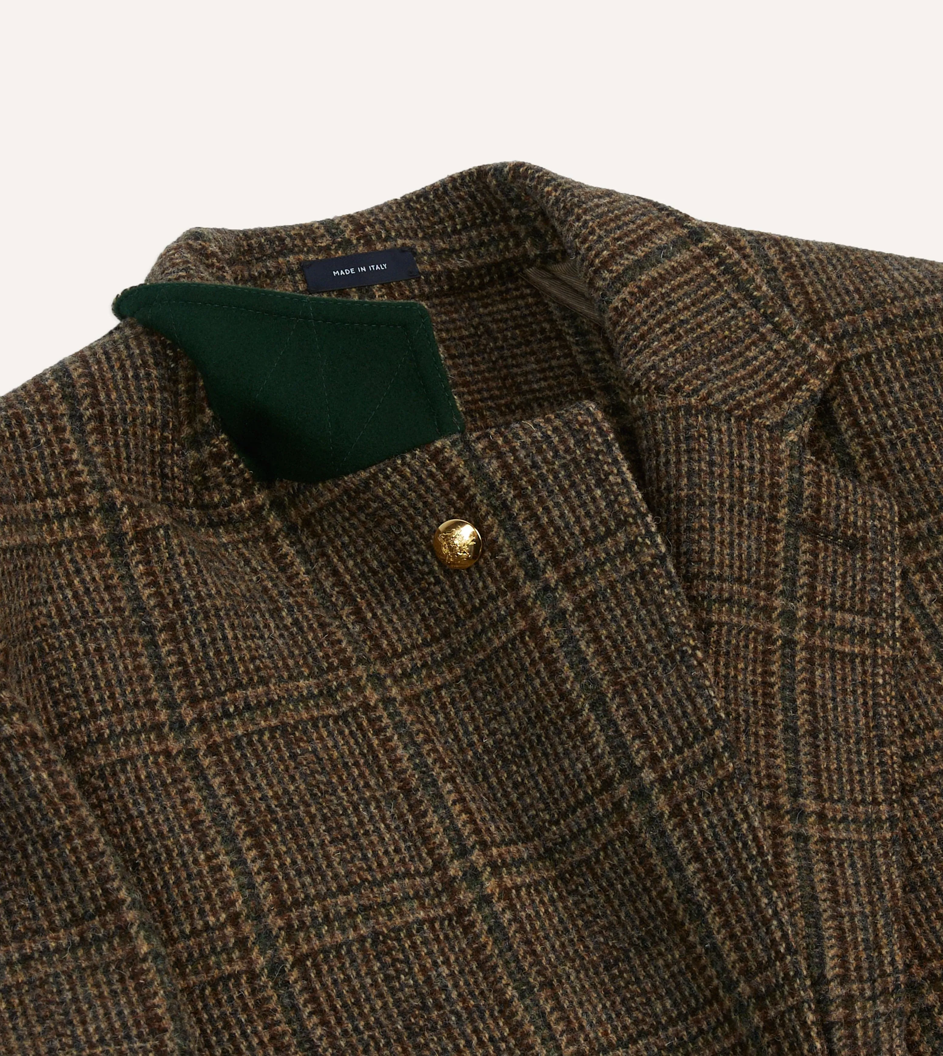 Cold Resist Brown Check Harris Tweed Games Blazer Mk. VII