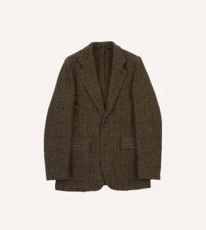 Brown Check Harris Tweed Games Blazer Mk. VII All Weather Protection