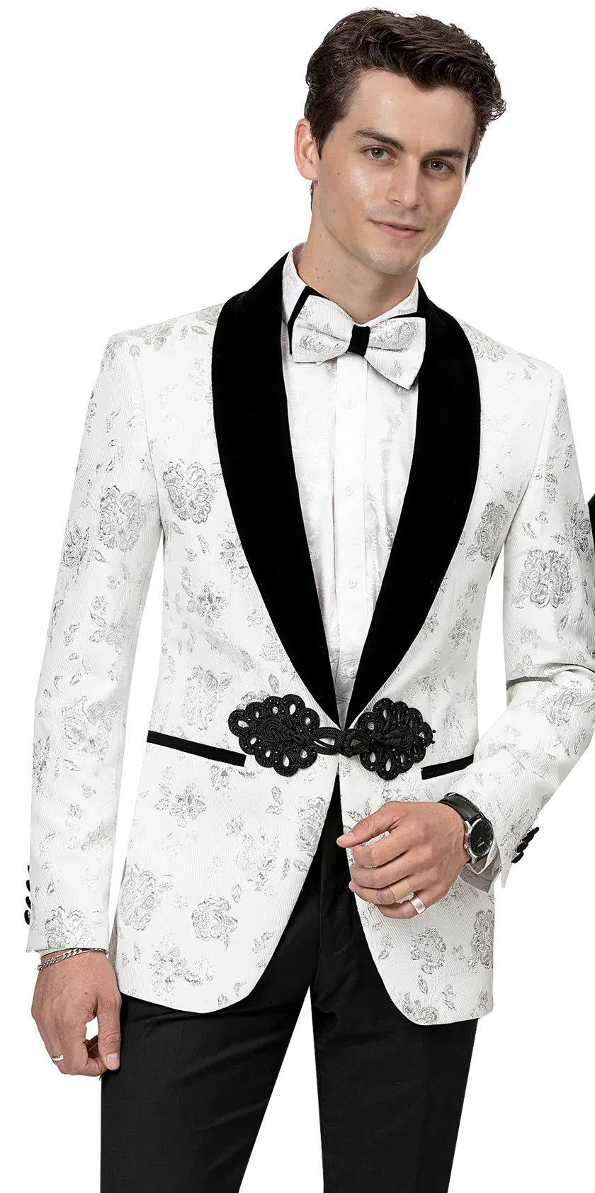 Jusher Fashion Blazer Wind Resistant Fabric Frictionless Inner Layer