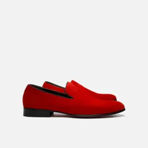 Francis Sleek Slip On Dress Shoes Show Shade Everyday Setting