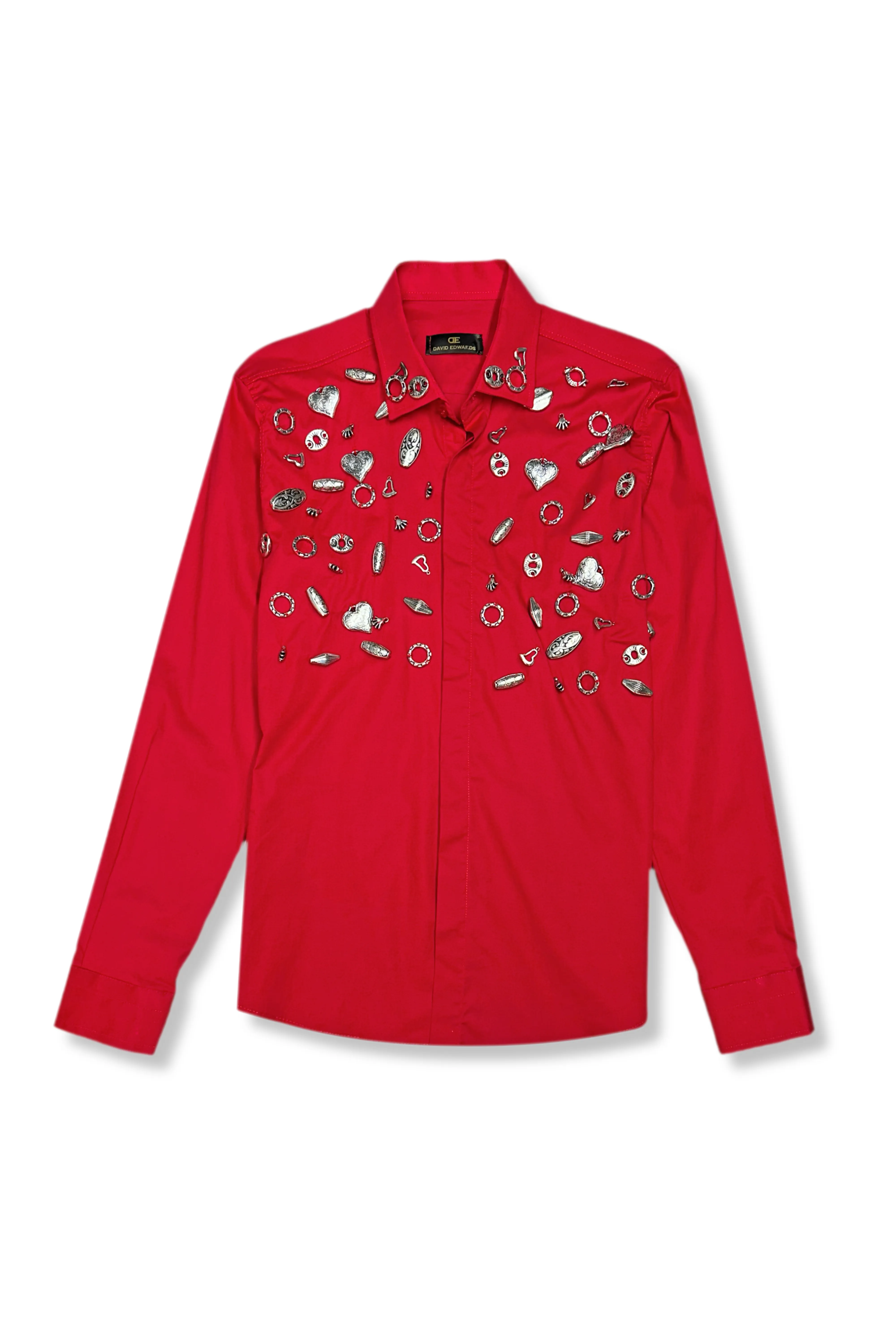 Multi-Purpose Wear Cool Frame Devon Charmed Collared Shirt