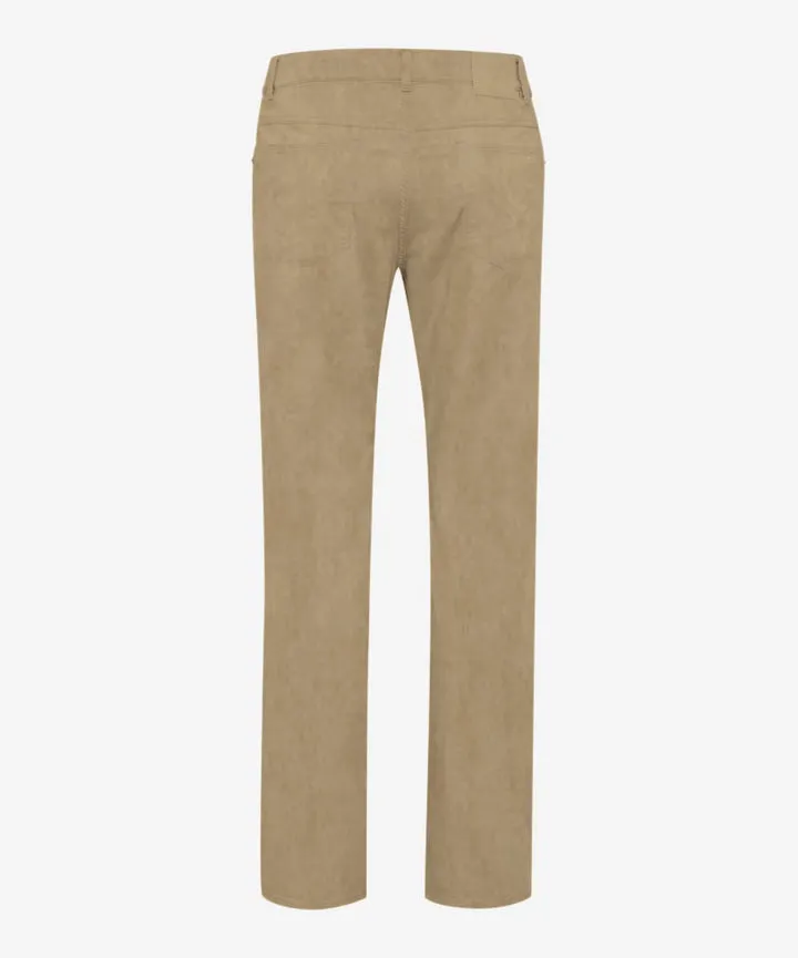 Brax Cadiz Marathon 5 Pocket Pant in Caramel Casual Fit