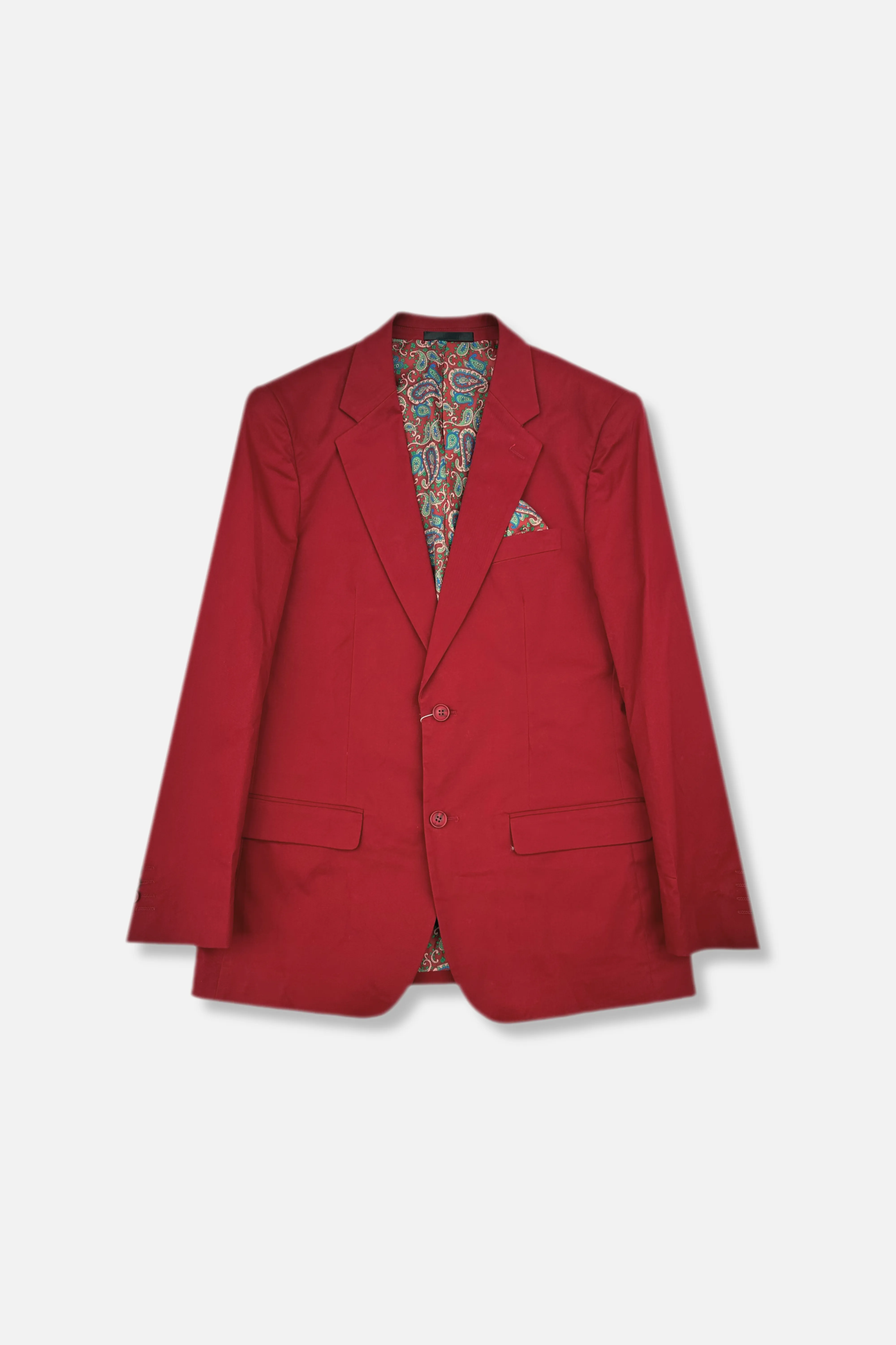 Chase Slim Fit Solid Blazer HiddenPockets