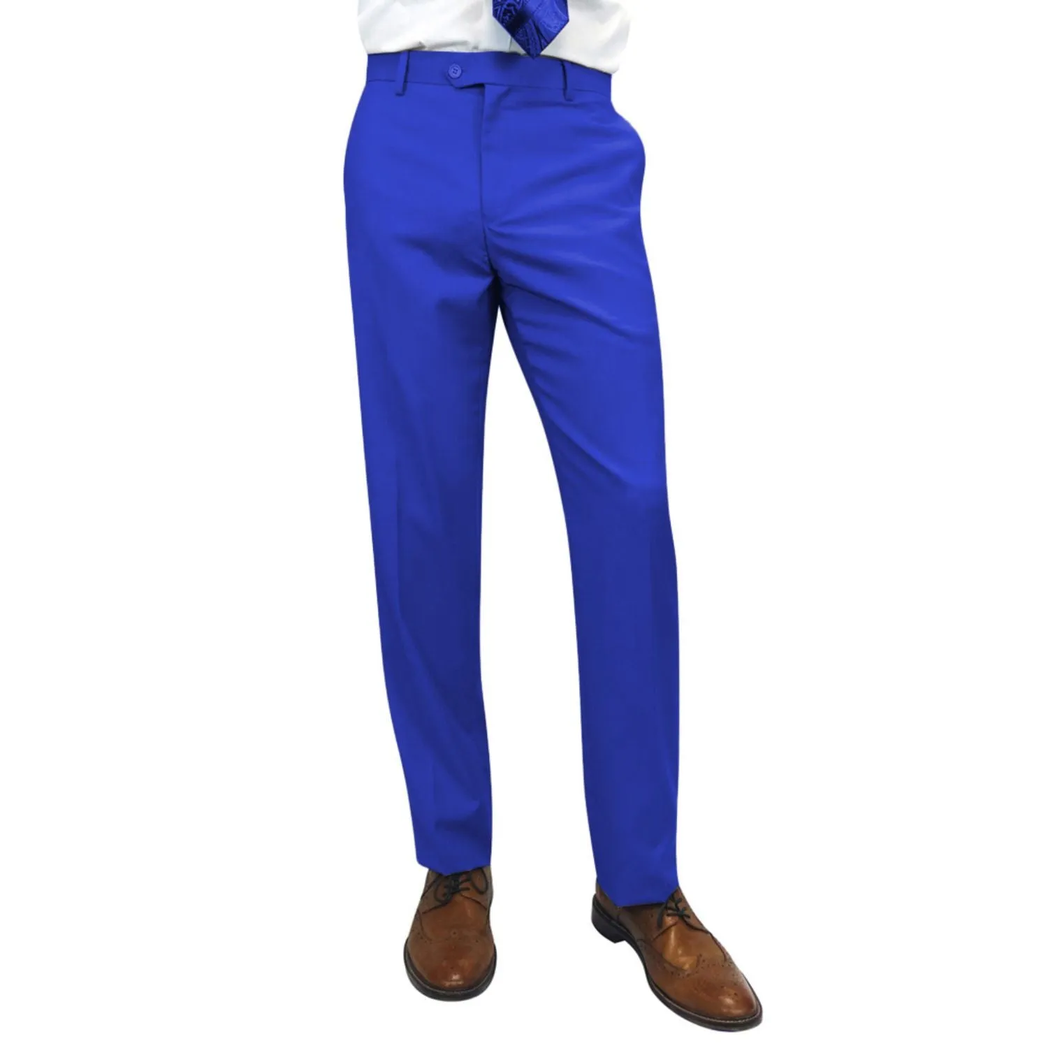 Urban Look Stylara Collection: Royal Slim Fit Flat Front Pants