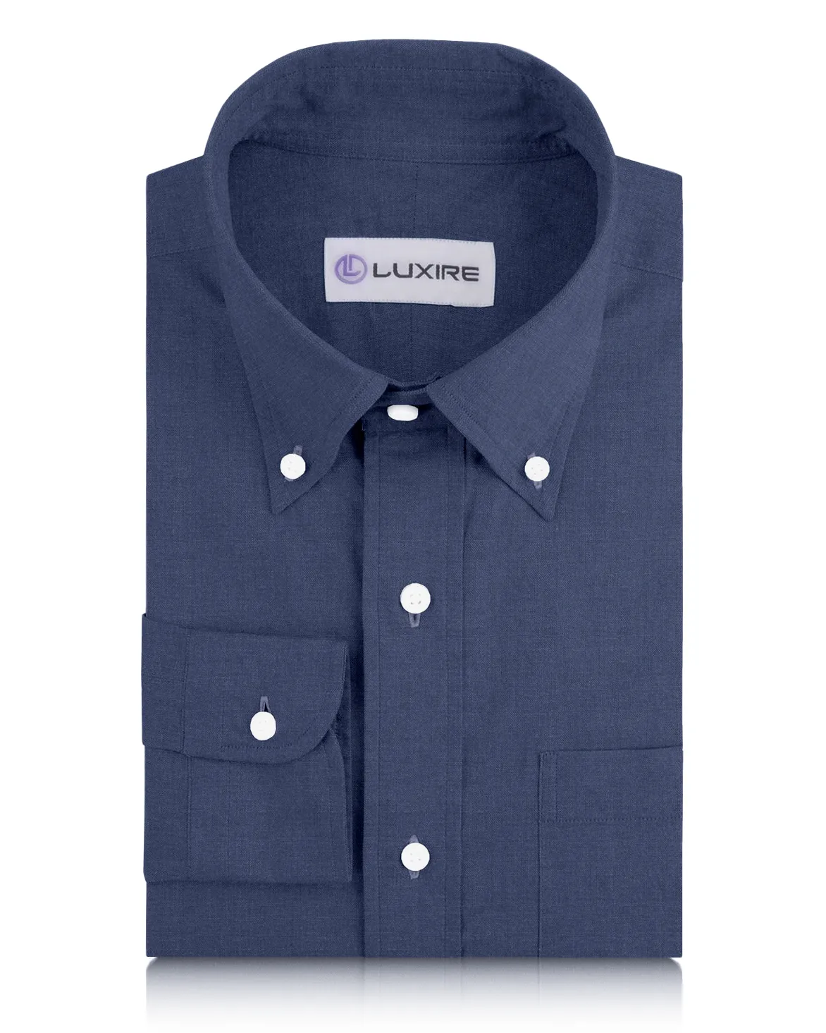 Office Attire River Core Indigo Linen Denim