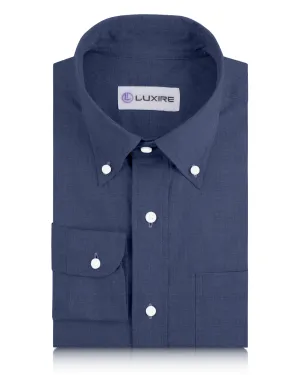 Office Attire River Core Indigo Linen Denim